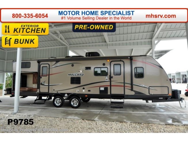 2014 Mallard Coach RV Mallard M32 Bunk House W/2 Slides & Ext Grill for