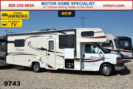 World&#39;s RV Show Priced! Now through April 25th. Family Owned &amp; Operated and the #1 Volume Selling Motor Home Dealer in the World as well as the #1 Coachmen Dealer in the World. &lt;object width=&quot;400&quot; height=&quot;300&quot;&gt;&lt;param name=&quot;movie&quot; value=&quot;http://www.youtube.com/v/fBpsq4hH-Ws?version=3&amp;amp;hl=en_US&quot;&gt;&lt;/param&gt;&lt;param name=&quot;allowFullScreen&quot; value=&quot;true&quot;&gt;&lt;/param&gt;&lt;param name=&quot;allowscriptaccess&quot; value=&quot;always&quot;&gt;&lt;/param&gt;&lt;embed src=&quot;http://www.youtube.com/v/fBpsq4hH-Ws?version=3&amp;amp;hl=en_US&quot; type=&quot;application/x-shockwave-flash&quot; width=&quot;400&quot; height=&quot;300&quot; allowscriptaccess=&quot;always&quot; allowfullscreen=&quot;true&quot;&gt;&lt;/embed&gt;&lt;/object&gt;  MSRP $81,964. The All New 2015 Coachmen Freelander Model 27QB. This Class C RV provides a tremendous amount of living &amp; storage area. This beautiful RV includes the Lead Dog Value Package featuring high gloss colored fiberglass sidewalls, fiberglass running boards, tinted windows, 3 burner range with oven, stainless steel wheel inserts, back-up camera, power awning, LED exterior &amp; interior lighting, solar ready, rear ladder, 50 gallon fresh water tank, 5K lb. hitch &amp; wire, glass door shower, Onan generator, 80&quot; long bed, roller bearing drawer glides, Azdel composite sidewall, Thermofoil counter tops and Travel Easy Roadside Assistance. Additional options include a spare tire, heated tanks, child safety net and ladder, 15,000 BTU A/C with heat pump, exterior entertainment center and a LCD TV with DVD player. For additional coach information, brochures, window sticker, videos, photos, Freelander reviews &amp; testimonials as well as additional information about Motor Home Specialist and our manufacturers please visit us at MHSRV .com or call 800-335-6054. At Motor Home Specialist we DO NOT charge any prep or orientation fees like you will find at other dealerships. All sale prices include a 200 point inspection, interior &amp; exterior wash &amp; detail of vehicle, a thorough coach orientation with an MHS technician, an RV Starter&#39;s kit, a nights stay in our delivery park featuring landscaped and covered pads with full hook-ups and much more. WHY PAY MORE?... WHY SETTLE FOR LESS?