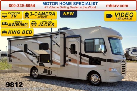/TX 5/5/15 &lt;a href=&quot;http://www.mhsrv.com/thor-motor-coach/&quot;&gt;&lt;img src=&quot;http://www.mhsrv.com/images/sold-thor.jpg&quot; width=&quot;383&quot; height=&quot;141&quot; border=&quot;0&quot;/&gt;&lt;/a&gt;
Receive a $1,000 VISA Gift Card with purchase from Motor Home Specialist while supplies last.  Family Owned &amp; Operated and the #1 Volume Selling Motor Home Dealer in the World as well as the #1 Thor Motor Coach Dealer in the World. &lt;object width=&quot;400&quot; height=&quot;300&quot;&gt;&lt;param name=&quot;movie&quot; value=&quot;http://www.youtube.com/v/fBpsq4hH-Ws?version=3&amp;amp;hl=en_US&quot;&gt;&lt;/param&gt;&lt;param name=&quot;allowFullScreen&quot; value=&quot;true&quot;&gt;&lt;/param&gt;&lt;param name=&quot;allowscriptaccess&quot; value=&quot;always&quot;&gt;&lt;/param&gt;&lt;embed src=&quot;http://www.youtube.com/v/fBpsq4hH-Ws?version=3&amp;amp;hl=en_US&quot; type=&quot;application/x-shockwave-flash&quot; width=&quot;400&quot; height=&quot;300&quot; allowscriptaccess=&quot;always&quot; allowfullscreen=&quot;true&quot;&gt;&lt;/embed&gt;&lt;/object&gt; MSRP $105,341. New 2015 Thor Motor Coach A.C.E. Model EVO 27.1 with a slide-out room and king size bed. The A.C.E. is the class A &amp; C Evolution. It Combines many of the most popular features of a class A motor home and a class C motor home to make something truly unique to the RV industry. This unit measures approximately 28 feet 7 inches in length. Optional equipment includes beautiful HD-Max exterior, exterior entertainment center, TV &amp; DVD player in bedroom, upgraded 15.0 BTU ducted roof A/C unit, second auxiliary battery and (2) 12V attic fans. The A.C.E. also features a Ford Triton V-10 engine, frameless windows, power charging station, drop down overhead bunk, power side mirrors with integrated side view cameras, hydraulic leveling jacks, a mud-room, exterior mega-storage, roof ladder, 4000 Onan Micro-Quiet generator, electric patio awning with integrated LED lights, AM/FM/CD, reclining swivel leatherette captain&#39;s chairs, stainless steel wheel liners, hitch, booth dinette, systems control center, valve stem extenders, refrigerator, microwave, water heater, one-piece windshield with &quot;20/20 vision&quot; front cap that helps eliminate heat and sunlight from getting into the drivers vision, floor level cockpit window for better visibility while turning, a &quot;below floor&quot; furnace and water heater helping keep the noise to an absolute minimum and the exhaust away from the kids and pets, cockpit mirrors, slide-out workstation in the dash and much more.  For additional coach information, brochures, window sticker, videos, photos, A.C.E. reviews &amp; testimonials as well as additional information about Motor Home Specialist and our manufacturers please visit us at MHSRV .com or call 800-335-6054. At Motor Home Specialist we DO NOT charge any prep or orientation fees like you will find at other dealerships. All sale prices include a 200 point inspection, interior &amp; exterior wash &amp; detail of vehicle, a thorough coach orientation with an MHS technician, an RV Starter&#39;s kit, a nights stay in our delivery park featuring landscaped and covered pads with full hook-ups and much more. WHY PAY MORE?... WHY SETTLE FOR LESS?