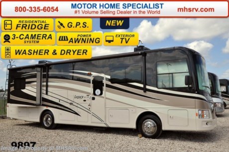 /SOLD 3/17/15 
Receive a $2,000 VISA Gift Card with purchase from Motor Home Specialist while supplies last.    Family Owned &amp; Operated and the #1 Volume Selling Motor Home Dealer in the World. &lt;object width=&quot;400&quot; height=&quot;300&quot;&gt;&lt;param name=&quot;movie&quot; value=&quot;http://www.youtube.com/v/fBpsq4hH-Ws?version=3&amp;amp;hl=en_US&quot;&gt;&lt;/param&gt;&lt;param name=&quot;allowFullScreen&quot; value=&quot;true&quot;&gt;&lt;/param&gt;&lt;param name=&quot;allowscriptaccess&quot; value=&quot;always&quot;&gt;&lt;/param&gt;&lt;embed src=&quot;http://www.youtube.com/v/fBpsq4hH-Ws?version=3&amp;amp;hl=en_US&quot; type=&quot;application/x-shockwave-flash&quot; width=&quot;400&quot; height=&quot;300&quot; allowscriptaccess=&quot;always&quot; allowfullscreen=&quot;true&quot;&gt;&lt;/embed&gt;&lt;/object&gt;  MSRP $234,237. New 2015 Forest River Legacy RV W/2 Slides model 340KP-300. This diesel RV measures approximately 36 feet 6 inches in length featuring a 300HP Cummins diesel with automatic Allison transmission, 6000 Onan diesel generator, frameless dark tint dual pane windows and a kitchen pantry. Options include an exterior entertainment center, electric Easy-Bed in cockpit, residential refrigerator, 2000 watt inverter, automatic generator start, stackable washer/dryer, LED patio awning lights, integrated GPS and front mask protective film. For additional coach information, brochures, window sticker, videos, photos, Legacy reviews &amp; testimonials as well as additional information about Motor Home Specialist and our manufacturers please visit us at MHSRV .com or call 800-335-6054. At Motor Home Specialist we DO NOT charge any prep or orientation fees like you will find at other dealerships. All sale prices include a 200 point inspection, interior &amp; exterior wash &amp; detail of vehicle, a thorough coach orientation with an MHS technician, an RV Starter&#39;s kit, a nights stay in our delivery park featuring landscaped and covered pads with full hook-ups and much more. WHY PAY MORE?... WHY SETTLE FOR LESS?