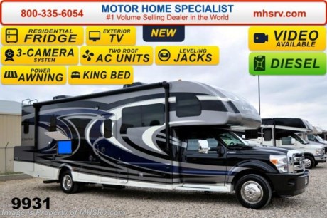 /SOLD - 7/16/15- LA
Family Owned &amp; Operated and the #1 Volume Selling Motor Home Dealer in the World as well as the #1 Thor Motor Coach Dealer in the World. &lt;object width=&quot;400&quot; height=&quot;300&quot;&gt;&lt;param name=&quot;movie&quot; value=&quot;//www.youtube.com/v/U2vRrY8X8lc?hl=en_US&amp;amp;version=3&quot;&gt;&lt;/param&gt;&lt;param name=&quot;allowFullScreen&quot; value=&quot;true&quot;&gt;&lt;/param&gt;&lt;param name=&quot;allowscriptaccess&quot; value=&quot;always&quot;&gt;&lt;/param&gt;&lt;embed src=&quot;//www.youtube.com/v/U2vRrY8X8lc?hl=en_US&amp;amp;version=3&quot; type=&quot;application/x-shockwave-flash&quot; width=&quot;400&quot; height=&quot;300&quot; allowscriptaccess=&quot;always&quot; allowfullscreen=&quot;true&quot;&gt;&lt;/embed&gt;&lt;/object&gt; MSRP $166,028. 2015 Thor Motor Coach 33SW Super C model motor home with a full wall slide.  This unit is powered by the powerful 300 HP Powerstroke 6.7L diesel engine with 660 lb. ft. of torque. It rides on a Ford F-550 chassis with a 6-speed automatic transmission and boast a big 10,000 lb. hitch, rear pass-thru MEGA-Storage, extreme duty 4 wheel ABS disc brakes and an electronic brake controller integrated into the dash. Options include the beautiful full body paint exterior, (2) power attic fans, single child safety seat tether and an upgraded 6.0 Onan diesel generator. The Chateau 33SW is approximately 34 feet 6 inches long and also features a plush dinette and sofa, exterior entertainment center, dual roof air conditioners, power patio awning, one-touch automatic leveling system, residential refrigerator, 30 inch over the range microwave, solid surface counter top, touch screen AM/FM/CD/MP3 player, back-up monitor with side view cameras, remote heated exterior mirrors, power windows and locks, leatherette driver &amp; passenger captain&#39;s chairs, fiberglass running boards, soft touch ceilings, heavy duty ball bearing drawer guides, bedroom LCD TV, large LCD TV in the living area, an 1800-watt power inverter, heated holding tanks and a king sized bed. For additional coach information, brochures, window sticker, videos, photos, Chateau reviews &amp; testimonials as well as additional information about Motor Home Specialist and our manufacturers please visit us at MHSRV .com or call 800-335-6054. At Motor Home Specialist we DO NOT charge any prep or orientation fees like you will find at other dealerships. All sale prices include a 200 point inspection, interior &amp; exterior wash &amp; detail of vehicle, a thorough coach orientation with an MHS technician, an RV Starter&#39;s kit, a nights stay in our delivery park featuring landscaped and covered pads with full hook-ups and much more. WHY PAY MORE?... WHY SETTLE FOR LESS? &lt;object width=&quot;400&quot; height=&quot;300&quot;&gt;&lt;param name=&quot;movie&quot; value=&quot;//www.youtube.com/v/VZXdH99Xe00?hl=en_US&amp;amp;version=3&quot;&gt;&lt;/param&gt;&lt;param name=&quot;allowFullScreen&quot; value=&quot;true&quot;&gt;&lt;/param&gt;&lt;param name=&quot;allowscriptaccess&quot; value=&quot;always&quot;&gt;&lt;/param&gt;&lt;embed src=&quot;//www.youtube.com/v/VZXdH99Xe00?hl=en_US&amp;amp;version=3&quot; type=&quot;application/x-shockwave-flash&quot; width=&quot;400&quot; height=&quot;300&quot; allowscriptaccess=&quot;always&quot; allowfullscreen=&quot;true&quot;&gt;&lt;/embed&gt;&lt;/object&gt; 