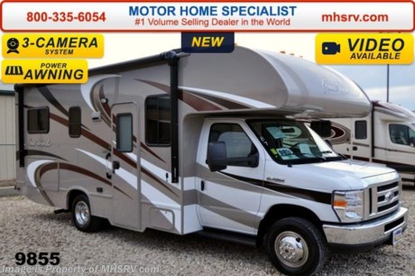 /TX 5/5/15 &lt;a href=&quot;http://www.mhsrv.com/thor-motor-coach/&quot;&gt;&lt;img src=&quot;http://www.mhsrv.com/images/sold-thor.jpg&quot; width=&quot;383&quot; height=&quot;141&quot; border=&quot;0&quot;/&gt;&lt;/a&gt;
Family Owned &amp; Operated and the #1 Volume Selling Motor Home Dealer in the World as well as the #1 Thor Motor Coach Dealer in the World.  &lt;object width=&quot;400&quot; height=&quot;300&quot;&gt;&lt;param name=&quot;movie&quot; value=&quot;//www.youtube.com/v/zb5_686Rceo?version=3&amp;amp;hl=en_US&quot;&gt;&lt;/param&gt;&lt;param name=&quot;allowFullScreen&quot; value=&quot;true&quot;&gt;&lt;/param&gt;&lt;param name=&quot;allowscriptaccess&quot; value=&quot;always&quot;&gt;&lt;/param&gt;&lt;embed src=&quot;//www.youtube.com/v/zb5_686Rceo?version=3&amp;amp;hl=en_US&quot; type=&quot;application/x-shockwave-flash&quot; width=&quot;400&quot; height=&quot;300&quot; allowscriptaccess=&quot;always&quot; allowfullscreen=&quot;true&quot;&gt;&lt;/embed&gt;&lt;/object&gt; MSRP $86,684. New 2015 Thor Motor Coach Four Winds Class C RV. Model 23U with Ford E-350 chassis &amp; Ford Triton V-10 engine. This unit measures approximately 24 feet 10 inches in length. Optional equipment includes the cabover entertainment center,  convection microwave, leatherette U-shaped dinette, child safety tether, 15.0 BTU upgraded A/C, exterior shower, heated holding tanks, second auxiliary battery, wheel liners, keyless cab entry, valve stem extenders, spare tire, heated remote exterior mirrors with integrated side view cameras, back up monitor, leatherette driver &amp; passenger seats, cockpit carpet mat &amp; wood dash appliqu&#233;. The Four Winds Class C RV has an incredible list of standard features for 2015 including Mega exterior storage, power windows and locks, gas/electric water heater, large TV with DVD player on a swivel in the over head cab (N/A with cab over entertainment center), auto transfer switch, power patio awning with integrated LED lighting, double door refrigerator, skylight, 4000 Onan Micro Quiet generator, 5,000 lb. hitch, slick fiberglass exterior, full extension drawer glides, roof ladder, bedspread &amp; pillow shams, power vent and much more. For additional coach information, brochures, window sticker, videos, photos, Four Winds reviews &amp; testimonials as well as additional information about Motor Home Specialist and our manufacturers please visit us at MHSRV .com or call 800-335-6054. At Motor Home Specialist we DO NOT charge any prep or orientation fees like you will find at other dealerships. All sale prices include a 200 point inspection, interior &amp; exterior wash &amp; detail of vehicle, a thorough coach orientation with an MHS technician, an RV Starter&#39;s kit, a nights stay in our delivery park featuring landscaped and covered pads with full hook-ups and much more. WHY PAY MORE?... WHY SETTLE FOR LESS?