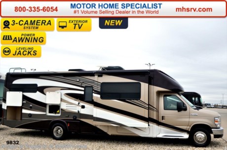 /TX 9-1-15 &lt;a href=&quot;http://www.mhsrv.com/thor-motor-coach/&quot;&gt;&lt;img src=&quot;http://www.mhsrv.com/images/sold-thor.jpg&quot; width=&quot;383&quot; height=&quot;141&quot; border=&quot;0&quot;/&gt;&lt;/a&gt;
World&#39;s RV Show Sale Priced Now Through Sept 12, 2015. Call 800-335-6054 for Details. &lt;iframe width=&quot;400&quot; height=&quot;300&quot; src=&quot;https://www.youtube.com/embed/bc9IRw48mYc&quot; frameborder=&quot;0&quot; allowfullscreen&gt;&lt;/iframe&gt;  Family Owned &amp; Operated and the #1 Volume Selling Motor Home Dealer in the World as well as the #1 Thor Motor Coach Dealer in the World.   &lt;object width=&quot;400&quot; height=&quot;300&quot;&gt;&lt;param name=&quot;movie&quot; value=&quot;http://www.youtube.com/v/_D_MrYPO4yY?version=3&amp;amp;hl=en_US&quot;&gt;&lt;/param&gt;&lt;param name=&quot;allowFullScreen&quot; value=&quot;true&quot;&gt;&lt;/param&gt;&lt;param name=&quot;allowscriptaccess&quot; value=&quot;always&quot;&gt;&lt;/param&gt;&lt;embed src=&quot;http://www.youtube.com/v/_D_MrYPO4yY?version=3&amp;amp;hl=en_US&quot; type=&quot;application/x-shockwave-flash&quot; width=&quot;400&quot; height=&quot;300&quot; allowscriptaccess=&quot;always&quot; allowfullscreen=&quot;true&quot;&gt;&lt;/embed&gt;&lt;/object&gt;   MSRP $123,350. New 2015 Chateau Citation B+ RV Model 29TB. This RV measures approximately 31&#39; 7&quot; in length with Ford E-450 chassis &amp; Ford Triton V-10 engine. Optional equipment includes the beautiful full body paint exterior, full automatic hydraulic leveling jacks, power driver&#39;s chair, attic fan, upgraded 15.0 BTU ducted roof A/C unit, child seat tether, heated holding tanks, spare tire, exterior entertainment center, and second auxiliary battery. For additional coach information, brochures, window sticker, videos, photos, Chateau reviews &amp; testimonials as well as additional information about Motor Home Specialist and our manufacturers please visit us at MHSRV .com or call 800-335-6054. At Motor Home Specialist we DO NOT charge any prep or orientation fees like you will find at other dealerships. All sale prices include a 200 point inspection, interior &amp; exterior wash &amp; detail of vehicle, a thorough coach orientation with an MHS technician, an RV Starter&#39;s kit, a nights stay in our delivery park featuring landscaped and covered pads with full hook-ups and much more. WHY PAY MORE?... WHY SETTLE FOR LESS?