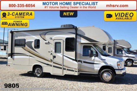 /TX &lt;a href=&quot;http://www.mhsrv.com/thor-motor-coach/&quot;&gt;&lt;img src=&quot;http://www.mhsrv.com/images/sold-thor.jpg&quot; width=&quot;383&quot; height=&quot;141&quot; border=&quot;0&quot;/&gt;&lt;/a&gt;
Family Owned &amp; Operated and the #1 Volume Selling Motor Home Dealer in the World as well as the #1 Thor Motor Coach Dealer in the World. &lt;object width=&quot;400&quot; height=&quot;300&quot;&gt;&lt;param name=&quot;movie&quot; value=&quot;//www.youtube.com/v/zb5_686Rceo?version=3&amp;amp;hl=en_US&quot;&gt;&lt;/param&gt;&lt;param name=&quot;allowFullScreen&quot; value=&quot;true&quot;&gt;&lt;/param&gt;&lt;param name=&quot;allowscriptaccess&quot; value=&quot;always&quot;&gt;&lt;/param&gt;&lt;embed src=&quot;//www.youtube.com/v/zb5_686Rceo?version=3&amp;amp;hl=en_US&quot; type=&quot;application/x-shockwave-flash&quot; width=&quot;400&quot; height=&quot;300&quot; allowscriptaccess=&quot;always&quot; allowfullscreen=&quot;true&quot;&gt;&lt;/embed&gt;&lt;/object&gt;  MSRP $86,684. New 2015 Thor Motor Coach Chateau Class C RV. Model 23U with Ford E-350 chassis &amp; Ford Triton V-10 engine. This unit measures approximately 24 feet 10 inches in length. Optional equipment includes a cabover entertainment center, convection microwave, leatherette U-shaped dinette, child safety tether, 15.0 BTU upgraded A/C, exterior shower, heated holding tanks, second auxiliary battery, wheel liners, keyless cab entry, valve stem extenders, spare tire, heated remote exterior mirrors with integrated side view cameras, back up monitor, leatherette driver &amp; passenger seats, cockpit carpet mat &amp; wood dash appliqu&#233;. The Chateau Class C RV has an incredible list of standard features for 2015 including Mega exterior storage, power windows and locks, gas/electric water heater, large TV with DVD player on a swivel in the over head cab (N/A with cab over entertainment center), auto transfer switch, power patio awning with integrated LED lighting, double door refrigerator, skylight, 4000 Onan Micro Quiet generator, 5,000 lb. hitch, slick fiberglass exterior, full extension drawer glides, roof ladder, bedspread &amp; pillow shams, power vent and much more. For additional coach information, brochures, window sticker, videos, photos, Chateau reviews &amp; testimonials as well as additional information about Motor Home Specialist and our manufacturers please visit us at MHSRV .com or call 800-335-6054. At Motor Home Specialist we DO NOT charge any prep or orientation fees like you will find at other dealerships. All sale prices include a 200 point inspection, interior &amp; exterior wash &amp; detail of vehicle, a thorough coach orientation with an MHS technician, an RV Starter&#39;s kit, a nights stay in our delivery park featuring landscaped and covered pads with full hook-ups and much more. WHY PAY MORE?... WHY SETTLE FOR LESS?