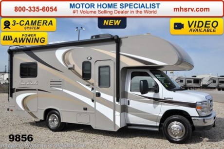 /OK 6-30-15 &lt;a href=&quot;http://www.mhsrv.com/thor-motor-coach/&quot;&gt;&lt;img src=&quot;http://www.mhsrv.com/images/sold-thor.jpg&quot; width=&quot;383&quot; height=&quot;141&quot; border=&quot;0&quot;/&gt;&lt;/a&gt;
Receive a $1,000 VISA Gift Card with purchase from Motor Home Specialist while supplies last. Family Owned &amp; Operated and the #1 Volume Selling Motor Home Dealer in the World as well as the #1 Thor Motor Coach Dealer in the World. MSRP $83,128. New 2015 Thor Motor Coach Four Winds Class C RV. Model 22E with Ford E-350 chassis &amp; Ford Triton V-10 engine. This unit measures approximately 23 feet 11 inches in length. Optional equipment includes the amazing HD-Max color exterior, convection microwave, leatherette U-shaped dinette, child safety tether, exterior shower, heated holding tanks, second auxiliary battery, wheel liners, valve stem extenders, keyless entry, spare tire, back-up monitor, heated remote exterior mirrors with integrated side view cameras, leatherette driver &amp; passenger chairs, cockpit carpet mat and wood dash appliqu&#233;. The Four Winds Class C RV has an incredible list of standard features for 2015 including Mega exterior storage, power windows and locks, gas/electric water heater, large TV on a swivel in the over head cab (N/A with cab over entertainment center), auto transfer switch, power patio awning with integrated LED lighting, double door refrigerator, skylight, 4000 Onan Micro Quiet generator, slick fiberglass exterior, full extension drawer glides, roof ladder, bedspread &amp; pillow shams, power vent and much more. For additional coach information, brochures, window sticker, videos, photos, Four Winds reviews &amp; testimonials as well as additional information about Motor Home Specialist and our manufacturers please visit us at MHSRV .com or call 800-335-6054. At Motor Home Specialist we DO NOT charge any prep or orientation fees like you will find at other dealerships. All sale prices include a 200 point inspection, interior &amp; exterior wash &amp; detail of vehicle, a thorough coach orientation with an MHS technician, an RV Starter&#39;s kit, a nights stay in our delivery park featuring landscaped and covered pads with full hook-ups and much more. WHY PAY MORE?... WHY SETTLE FOR LESS?
