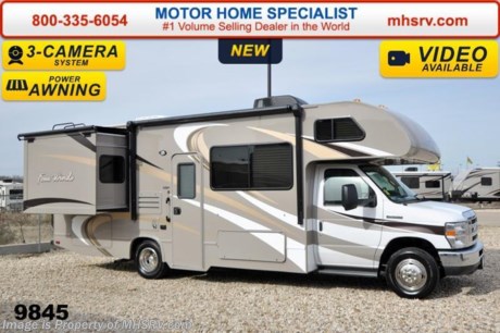 /SOLD - 7/16/15- CA
Family Owned &amp; Operated and the #1 Volume Selling Motor Home Dealer in the World as well as the #1 Thor Motor Coach in the World.  &lt;object width=&quot;400&quot; height=&quot;300&quot;&gt;&lt;param name=&quot;movie&quot; value=&quot;//www.youtube.com/v/zb5_686Rceo?version=3&amp;amp;hl=en_US&quot;&gt;&lt;/param&gt;&lt;param name=&quot;allowFullScreen&quot; value=&quot;true&quot;&gt;&lt;/param&gt;&lt;param name=&quot;allowscriptaccess&quot; value=&quot;always&quot;&gt;&lt;/param&gt;&lt;embed src=&quot;//www.youtube.com/v/zb5_686Rceo?version=3&amp;amp;hl=en_US&quot; type=&quot;application/x-shockwave-flash&quot; width=&quot;400&quot; height=&quot;300&quot; allowscriptaccess=&quot;always&quot; allowfullscreen=&quot;true&quot;&gt;&lt;/embed&gt;&lt;/object&gt;  MSRP $92,909. New 2015 Thor Motor Coach Four Winds Class C RV. Model 26A with slide-out, Ford E-350 chassis &amp; Ford Triton V-10 engine. This unit measures approximately 27 feet in length. Optional equipment includes the all new HD-Max exterior, convection microwave, leatherette sofa, child safety tether, upgraded A/C system, exterior shower, heated holding tanks, second auxiliary battery, wheel liners, valve stem extenders, keyless entry, spare tire, back-up monitor, heated remote exterior mirrors with integrated side view cameras, leatherette driver &amp; passenger chairs, cockpit carpet mat and wood dash applique. The Four Winds Class C RV has an incredible list of standard features for 2015 including a gas/electric water heater, electric patio awning with LED lighting, an LCD TV, power windows and locks, tinted coach glass, molded front cap, double door refrigerator, skylight, roof ladder, roof A/C unit, 4000 Onan Micro Quiet generator, slick fiberglass exterior, full extension drawer glides, bedspread &amp; pillow shams and much more. For additional coach information, brochures, window sticker, videos, photos, Four Winds reviews &amp; testimonials as well as additional information about Motor Home Specialist and our manufacturers please visit us at MHSRV .com or call 800-335-6054. At Motor Home Specialist we DO NOT charge any prep or orientation fees like you will find at other dealerships. All sale prices include a 200 point inspection, interior &amp; exterior wash &amp; detail of vehicle, a thorough coach orientation with an MHS technician, an RV Starter&#39;s kit, a nights stay in our delivery park featuring landscaped and covered pads with full hook-ups and much more. WHY PAY MORE?... WHY SETTLE FOR LESS?