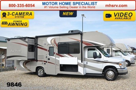 /TX 5/5/15 &lt;a href=&quot;http://www.mhsrv.com/thor-motor-coach/&quot;&gt;&lt;img src=&quot;http://www.mhsrv.com/images/sold-thor.jpg&quot; width=&quot;383&quot; height=&quot;141&quot; border=&quot;0&quot;/&gt;&lt;/a&gt;
Receive a $2,000 VISA Gift Card with purchase from Motor Home Specialist while supplies last. Family Owned &amp; Operated and the #1 Volume Selling Motor Home Dealer in the World as well as the #1 Thor Motor Coach in the World.  &lt;object width=&quot;400&quot; height=&quot;300&quot;&gt;&lt;param name=&quot;movie&quot; value=&quot;//www.youtube.com/v/zb5_686Rceo?version=3&amp;amp;hl=en_US&quot;&gt;&lt;/param&gt;&lt;param name=&quot;allowFullScreen&quot; value=&quot;true&quot;&gt;&lt;/param&gt;&lt;param name=&quot;allowscriptaccess&quot; value=&quot;always&quot;&gt;&lt;/param&gt;&lt;embed src=&quot;//www.youtube.com/v/zb5_686Rceo?version=3&amp;amp;hl=en_US&quot; type=&quot;application/x-shockwave-flash&quot; width=&quot;400&quot; height=&quot;300&quot; allowscriptaccess=&quot;always&quot; allowfullscreen=&quot;true&quot;&gt;&lt;/embed&gt;&lt;/object&gt;  MSRP $93,247. New 2015 Thor Motor Coach Four Winds Class C RV. Model 26A with slide-out, Ford E-350 chassis &amp; Ford Triton V-10 engine. This unit measures approximately 27 feet in length. Optional equipment includes the all new HD-Max exterior, cabover entertainment center with 39&quot; TV with soundbar, convection microwave, leatherette sofa, child safety tether, upgraded A/C system, exterior shower, heated holding tanks, second auxiliary battery, wheel liners, valve stem extenders, keyless entry, spare tire, back-up monitor, heated remote exterior mirrors with integrated side view cameras, leatherette driver &amp; passenger chairs, cockpit carpet mat and wood dash applique. The Four Winds Class C RV has an incredible list of standard features for 2015 including a gas/electric water heater, electric patio awning with LED lighting, an LCD TV, power windows and locks, tinted coach glass, molded front cap, double door refrigerator, skylight, roof ladder, roof A/C unit, 4000 Onan Micro Quiet generator, slick fiberglass exterior, full extension drawer glides, bedspread &amp; pillow shams and much more. For additional coach information, brochures, window sticker, videos, photos, Four Winds reviews &amp; testimonials as well as additional information about Motor Home Specialist and our manufacturers please visit us at MHSRV .com or call 800-335-6054. At Motor Home Specialist we DO NOT charge any prep or orientation fees like you will find at other dealerships. All sale prices include a 200 point inspection, interior &amp; exterior wash &amp; detail of vehicle, a thorough coach orientation with an MHS technician, an RV Starter&#39;s kit, a nights stay in our delivery park featuring landscaped and covered pads with full hook-ups and much more. WHY PAY MORE?... WHY SETTLE FOR LESS?
