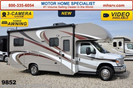 /TX &lt;a href=&quot;http://www.mhsrv.com/thor-motor-coach/&quot;&gt;&lt;img src=&quot;http://www.mhsrv.com/images/sold-thor.jpg&quot; width=&quot;383&quot; height=&quot;141&quot; border=&quot;0&quot;/&gt;&lt;/a&gt;
Family Owned &amp; Operated and the #1 Volume Selling Motor Home Dealer in the World as well as the #1 Thor Motor Coach Dealer in the World. &lt;object width=&quot;400&quot; height=&quot;300&quot;&gt;&lt;param name=&quot;movie&quot; value=&quot;//www.youtube.com/v/zb5_686Rceo?version=3&amp;amp;hl=en_US&quot;&gt;&lt;/param&gt;&lt;param name=&quot;allowFullScreen&quot; value=&quot;true&quot;&gt;&lt;/param&gt;&lt;param name=&quot;allowscriptaccess&quot; value=&quot;always&quot;&gt;&lt;/param&gt;&lt;embed src=&quot;//www.youtube.com/v/zb5_686Rceo?version=3&amp;amp;hl=en_US&quot; type=&quot;application/x-shockwave-flash&quot; width=&quot;400&quot; height=&quot;300&quot; allowscriptaccess=&quot;always&quot; allowfullscreen=&quot;true&quot;&gt;&lt;/embed&gt;&lt;/object&gt; MSRP $89,653. New 2015 Thor Motor Coach Four Winds Class C RV. Model 24C with slide-out, Ford E-350 chassis &amp; Ford Triton V-10 engine. This unit measures approximately 24 feet 11 inches in length. Optional equipment includes the all new HD-Max color exterior, convection microwave, leatherette U-Shaped dinette, child safety tether, exterior shower, heated holding tanks, second auxiliary battery, wheel liners, valve stem extenders, keyless entry, spare tire, back-up monitor, heated remote exterior mirrors with integrated side view cameras, leatherette driver &amp; passenger captain&#39;s chairs, cockpit carpet mat and wood dash applique. The Four Winds Class C RV has an incredible list of standard features for 2015 including Mega exterior storage, gas/electric water heater, electric patio awning with LED lighting, an LCD TV, power windows and locks, U-shaped dinette/sleeper with seat belts, tinted coach glass, molded front cap, double door refrigerator, skylight, roof ladder, roof A/C unit, 4000 Onan Micro Quiet generator, slick fiberglass exterior, full extension drawer glides, bedspread &amp; pillow shams and much more. For additional coach information, brochure, window sticker, videos, photos, Four Winds customer reviews &amp; testimonials please visit Motor Home Specialist at MHSRV .com or call 800-335-6054. At MHS we DO NOT charge any prep or orientation fees like you will find at other dealerships. All sale prices include a 200 point inspection, interior &amp; exterior wash &amp; detail of vehicle, a thorough coach orientation with an MHS technician, an RV Starter&#39;s kit, a nights stay in our delivery park featuring landscaped and covered pads with full hook-ups and much more. WHY PAY MORE?... WHY SETTLE FOR LESS? 