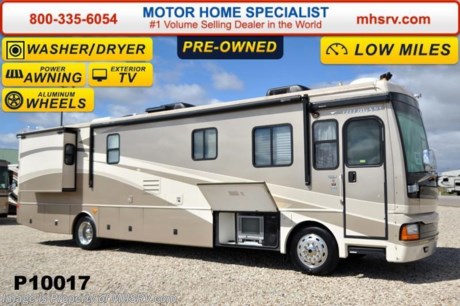 /KS 1/1/15 &lt;a href=&quot;http://www.mhsrv.com/fleetwood-rvs/&quot;&gt;&lt;img src=&quot;http://www.mhsrv.com/images/sold-fleetwood.jpg&quot; width=&quot;383&quot; height=&quot;141&quot; border=&quot;0&quot;/&gt;&lt;/a&gt;
Used Fleetwood RV for Sale - 2006 Fleetwood Discovery (39V) with 2 slides and only 20,929 miles. This RV is approximately 38 feet in length with a 330HP Caterpillar engine, Allison 6 speed automatic transmission, Freightliner chassis, 7.5KW diesel generator, power patio and door awnings, slide-out room toppers, electric/gas water heater,  10K lb. hitch, automatic hydraulic leveling system, back-up camera monitoring system, Xantrax inverter, exterior entertainment system, solid surface counters,  dual ducted roof A/Cs with heat pumps and 2 TVs. For complete details visit Motor Home Specialist at MHSRV .com or 800-335-6054.
