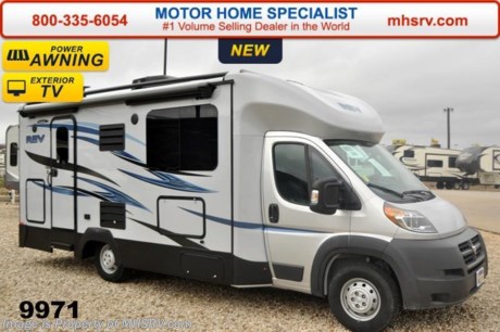 /TX 4/20/15 &lt;a href=&quot;http://www.mhsrv.com/other-rvs-for-sale/dynamax-rv/&quot;&gt;&lt;img src=&quot;http://www.mhsrv.com/images/sold-dynamax.jpg&quot; width=&quot;383&quot; height=&quot;141&quot; border=&quot;0&quot;/&gt;&lt;/a&gt;

&lt;object width=&quot;400&quot; height=&quot;300&quot;&gt;&lt;param name=&quot;movie&quot; value=&quot;http://www.youtube.com/v/fBpsq4hH-Ws?version=3&amp;amp;hl=en_US&quot;&gt;&lt;/param&gt;&lt;param name=&quot;allowFullScreen&quot; value=&quot;true&quot;&gt;&lt;/param&gt;&lt;param name=&quot;allowscriptaccess&quot; value=&quot;always&quot;&gt;&lt;/param&gt;&lt;embed src=&quot;http://www.youtube.com/v/fBpsq4hH-Ws?version=3&amp;amp;hl=en_US&quot; type=&quot;application/x-shockwave-flash&quot; width=&quot;400&quot; height=&quot;300&quot; allowscriptaccess=&quot;always&quot; allowfullscreen=&quot;true&quot;&gt;&lt;/embed&gt;&lt;/object&gt;
SALE PRICE INCLUDES $2,500 FACTORY REBATE. MSRP $91,564. The All New 2015 Dynamax REV 24RB is approximately 24 feet in length is powered by a Ram ProMaster Chassis, 280HP V6 engine and a 6 speed automatic transmission with overdrive.  This RV features aluminum wheels, exterior entertainment center, 32&quot; LED TV in the overhead, patio awning with LED lighting, fiberglass exterior with deluxe graphics, dark tinted frameless windows, power windows and locks, LED flush mount ceiling lighting throughout, 3 burner range, solid surface kitchen countertop, roller night shades, full extension ball bearing drawer guides, Fantastic Vent, queen mattress with electric lift, glass door shower, water heater, exterior shower, tank heaters  and much more. For additional coach information, brochures, window sticker, videos, photos, REV reviews &amp; testimonials as well as additional information about Motor Home Specialist and our manufacturers please visit us at MHSRV .com or call 800-335-6054. At Motor Home Specialist we DO NOT charge any prep or orientation fees like you will find at other dealerships. All sale prices include a 200 point inspection, interior &amp; exterior wash &amp; detail of vehicle, a thorough coach orientation with an MHS technician, an RV Starter&#39;s kit, a nights stay in our delivery park featuring landscaped and covered pads with full hook-ups and much more. WHY PAY MORE?... WHY SETTLE FOR LESS?
