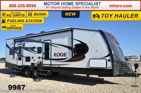/TX 6-4-15 &lt;a href=&quot;http://www.mhsrv.com/travel-trailers/&quot;&gt;&lt;img src=&quot;http://www.mhsrv.com/images/sold-traveltrailer.jpg&quot; width=&quot;383&quot; height=&quot;141&quot; border=&quot;0&quot;/&gt;&lt;/a&gt;
 Family Owned &amp; Operated. Largest Selection, Lowest Prices &amp; the Premier Service &amp; Walk-Through Process that can only be found at the #1 Volume Selling Motor Home Dealer in the World! From $10K to $2 Million... We gotcha&#39; Covered!  &lt;object width=&quot;400&quot; height=&quot;300&quot;&gt;&lt;param name=&quot;movie&quot; value=&quot;http://www.youtube.com/v/fBpsq4hH-Ws?version=3&amp;amp;hl=en_US&quot;&gt;&lt;/param&gt;&lt;param name=&quot;allowFullScreen&quot; value=&quot;true&quot;&gt;&lt;/param&gt;&lt;param name=&quot;allowscriptaccess&quot; value=&quot;always&quot;&gt;&lt;/param&gt;&lt;embed src=&quot;http://www.youtube.com/v/fBpsq4hH-Ws?version=3&amp;amp;hl=en_US&quot; type=&quot;application/x-shockwave-flash&quot; width=&quot;400&quot; height=&quot;300&quot; allowscriptaccess=&quot;always&quot; allowfullscreen=&quot;true&quot;&gt;&lt;/embed&gt;&lt;/object&gt; MSRP $56,698. The Heartland Edge travel trailer toy hauler model 292EG features the EDGE package which includes fuel station, ramp door, electric awning, 15.0 BTU A/C, spare tire, rear pull down screen, rear electric queen bed, night shades, exterior shower, exterior speakers, power tongue jack, rear stabilizer jacks, microwave, oven with range, stainless steel appliances, brushed nickel hardware, solid surface countertops in the kitchen, LED lights, 50 amp service and sidewall graphics. Additional options include a second A/C and a 5.5KW Onan generator! For additional coach information, brochures, window sticker, videos, photos, Edge reviews &amp; testimonials as well as additional information about Motor Home Specialist and our manufacturers please visit us at MHSRV .com or call 800-335-6054. At Motor Home Specialist we DO NOT charge any prep or orientation fees like you will find at other dealerships. All sale prices include a 200 point inspection, interior &amp; exterior wash &amp; detail of vehicle, a thorough coach orientation with an MHS technician, an RV Starter&#39;s kit, a nights stay in our delivery park featuring landscaped and covered pads with full hook-ups and much more. WHY PAY MORE?... WHY SETTLE FOR LESS?