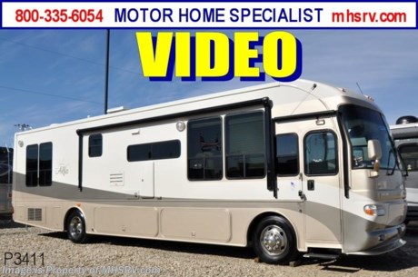 &lt;a href=&quot;http://www.mhsrv.com/other-rvs-for-sale/alfa-rv/&quot;&gt;&lt;img src=&quot;http://www.mhsrv.com/images/sold-alfa.jpg&quot; width=&quot;383&quot; height=&quot;141&quot; border=&quot;0&quot; /&gt;&lt;/a&gt;
Texas RV SalesRV SOLD 6/10/10 - 2007 Alfa See-Ya with 2 slides, model 1007 and 7,262. This RV is approximately 40’ in length and features a Mercedes 330 HP diesel engine, Allison 6 speed transmission, Freightliner raised rail chassis, 2000 watt inverter, 7.5KW diesel generator, automatic leveling system, back-up camera, engine brake, air brakes, cruise control, tilt/telescoping wheel, Smart Wheel, power visors, cab fans, power mirrors with heat, CD changer, leather power seats tile flooring, DVD/VCR, surround sound, three TVs, microwave, stovetop with oven, slide-out kitchen extension, central vacuum, 4-door refrigerator with ice maker, gas/electric water heater, stack washer/dryer, dual pane glass, day/night shades, dinette table and chairs, two Euro chairs, leather sofa sleeper, computer desk, 7 1/2&#39; ceilings, fantastic vents, ceiling fan, solid surface counters, queen bed, power patio awning, slide out cargo tray, Exterior TV with speakers, 50 amp service, roof ladder, power steps, wheel simulators, exterior shower, slide-out awning toppers, King Dome satellite, Central A/C with electric heat, full paint and much more. 