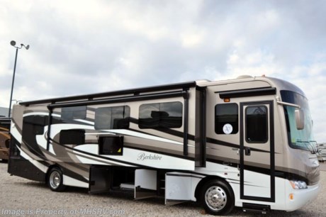 /SOLD 3/30/15   Family Owned &amp; Operated and the #1 Volume Selling Motor Home Dealer in the World. &lt;object width=&quot;400&quot; height=&quot;300&quot;&gt;&lt;param name=&quot;movie&quot; value=&quot;http://www.youtube.com/v/fBpsq4hH-Ws?version=3&amp;amp;hl=en_US&quot;&gt;&lt;/param&gt;&lt;param name=&quot;allowFullScreen&quot; value=&quot;true&quot;&gt;&lt;/param&gt;&lt;param name=&quot;allowscriptaccess&quot; value=&quot;always&quot;&gt;&lt;/param&gt;&lt;embed src=&quot;http://www.youtube.com/v/fBpsq4hH-Ws?version=3&amp;amp;hl=en_US&quot; type=&quot;application/x-shockwave-flash&quot; width=&quot;400&quot; height=&quot;300&quot; allowscriptaccess=&quot;always&quot; allowfullscreen=&quot;true&quot;&gt;&lt;/embed&gt;&lt;/object&gt;  MSRP $254,194. New 2015 Forest River Berkshire RV W/2 Slides model 38RB-340. This bunk, bath &amp; 1/2 model diesel RV measures approximately 39 feet 5 inch in length and features a 340HP Cummins diesel with 6-speed automatic Allison transmission, 6KW Onan diesel generator and a raised rail Freightliner chassis. Optional equipment include the beautiful full body paint exterior, stackable washer/dryer, slide-out tray in the basement, electric fireplace, large TV in the cockpit overhead and a satellite dome. For additional coach information, brochures, window sticker, videos, photos, Berkshire reviews &amp; testimonials as well as additional information about Motor Home Specialist and our manufacturers please visit us at MHSRV .com or call 800-335-6054. At Motor Home Specialist we DO NOT charge any prep or orientation fees like you will find at other dealerships. All sale prices include a 200 point inspection, interior &amp; exterior wash &amp; detail of vehicle, a thorough coach orientation with an MHS technician, an RV Starter&#39;s kit, a nights stay in our delivery park featuring landscaped and covered pads with full hook-ups and much more. WHY PAY MORE?... WHY SETTLE FOR LESS?