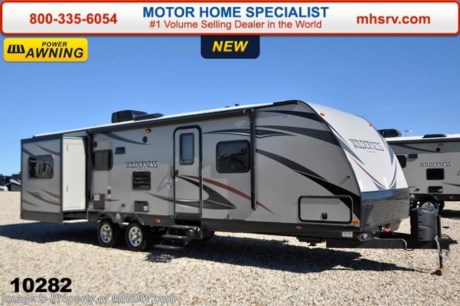 /SOLD 4/8/15 &lt;a href=&quot;http://www.mhsrv.com/travel-trailers/&quot;&gt;&lt;img src=&quot;http://www.mhsrv.com/images/sold-traveltrailer.jpg&quot; width=&quot;383&quot; height=&quot;141&quot; border=&quot;0&quot;/&gt;&lt;/a&gt;
 Receive a $1,000 VISA Gift Card with purchase from Motor Home Specialist while supplies last. Family Owned &amp; Operated. Largest Selection, Lowest Prices &amp; the Premier Service &amp; Walk-Through Process that can only be found at the #1 Volume Selling Motor Home Dealer in the World! From $10K to $2 Million... We gotcha&#39; Covered!  &lt;object width=&quot;400&quot; height=&quot;300&quot;&gt;&lt;param name=&quot;movie&quot; value=&quot;http://www.youtube.com/v/fBpsq4hH-Ws?version=3&amp;amp;hl=en_US&quot;&gt;&lt;/param&gt;&lt;param name=&quot;allowFullScreen&quot; value=&quot;true&quot;&gt;&lt;/param&gt;&lt;param name=&quot;allowscriptaccess&quot; value=&quot;always&quot;&gt;&lt;/param&gt;&lt;embed src=&quot;http://www.youtube.com/v/fBpsq4hH-Ws?version=3&amp;amp;hl=en_US&quot; type=&quot;application/x-shockwave-flash&quot; width=&quot;400&quot; height=&quot;300&quot; allowscriptaccess=&quot;always&quot; allowfullscreen=&quot;true&quot;&gt;&lt;/embed&gt;&lt;/object&gt; MSRP $36,609. The Heartland Wilderness travel trailer model 3175RE features 3 slides, 2 recliners, U-shaped booth, ducted A/C, 82&quot; interior ceilings, double door refrigerator, tinted windows, stabilizer jacks, power vent, gas/electric water heater, steel ball bearing guides, enclosed under-belly, indoor &amp; outdoor speakers, dual LP tanks with auto change over, cable hookup, 55 amp 12 volt power converter &amp; the wide trax axle system. This beautiful travel trailer also includes the Elite Package which features upgraded tan fiberglass, premium graphic package, upgraded black trim, black skirt metal and black diamond plate. Additional options include aluminum wheels, a flat screen TV, power stabilizer jacks, 15.0 BTU upgraded A/C, spare tire &amp; carrier as well as a power awning. For additional coach information, brochures, window sticker, videos, photos, Wilderness reviews &amp; testimonials as well as additional information about Motor Home Specialist and our manufacturers please visit us at MHSRV .com or call 800-335-6054. At Motor Home Specialist we DO NOT charge any prep or orientation fees like you will find at other dealerships. All sale prices include a 200 point inspection, interior &amp; exterior wash &amp; detail of vehicle, a thorough coach orientation with an MHS technician, an RV Starter&#39;s kit, a nights stay in our delivery park featuring landscaped and covered pads with full hook-ups and much more. WHY PAY MORE?... WHY SETTLE FOR LESS?