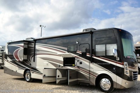 /FL 2/23/15  &lt;a href=&quot;http://www.mhsrv.com/thor-motor-coach/&quot;&gt;&lt;img src=&quot;http://www.mhsrv.com/images/sold-thor.jpg&quot; width=&quot;383&quot; height=&quot;141&quot; border=&quot;0&quot;/&gt;&lt;/a&gt;
2015 Thor Motor Coach Challenger 37LX bath &amp; 1/2 features frameless windows, Flexsteel driver and passenger&#39;s chairs, detachable shore cord, 100 gallon fresh water tank, exterior speakers, LED lighting, beautiful decor, Whirlpool microwave, residential refrigerator, 1800 Watt inverter and a bedroom TV, measuring approximately 38 feet 1 inch in length it  features (2) slide-out rooms including a driver&#39;s side full wall slide, booth dinette, fireplace, a 40&quot; LCD TV with sound bar, full body paint exterior, frameless dual pane windows, electric overhead Hide-Away Bunk and a 3-burner range with oven, Ford Triton V-10 engine, 5-speed automatic transmission, 22-Series ford chassis with aluminum wheels, fully automatic hydraulic leveling system, electric patio awning with LED lighting, side hinged baggage doors, exterior entertainment package, iPod docking station, DVD, LCD TVs, day/night shades, solid surface kitchen counter, dual roof A/C units, 5500 Onan generator, gas/electric water heater, heated and enclosed holding tanks and much more. 