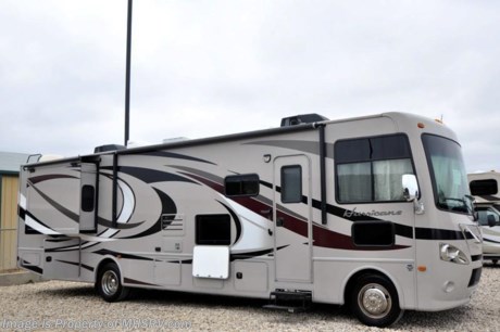 /TX 1/19/15 &lt;a href=&quot;http://www.mhsrv.com/thor-motor-coach/&quot;&gt;&lt;img src=&quot;http://www.mhsrv.com/images/sold-thor.jpg&quot; width=&quot;383&quot; height=&quot;141&quot; border=&quot;0&quot; /&gt;&lt;/a&gt;
Used Thor Motor Coach Hurricane 34E Bath &amp; 1/2 Model is approximately 35 feet 5 inches in length &amp; features a 22,000 lb. Ford chassis, a V-10 Ford engine, (2) slide-out rooms, a leatherette U-Shaped dinette, a feature wall LCD TV that is viewable even when traveling, a floor to ceiling pantry, a leatherette hide-a-bed sofa, stack washer/dryer prep, automatic leveling jacks, an Onan generator, second auxiliary batteries, electric/gas water heater, rear roof air conditioner, electric entry step, 5,000 lb. hitch, Olympic Cherry wood package, Lacquer HD-Max exterior, bedroom LCD TV, exterior entertainment center, solid surface kitchen counter, electric drop down over head bunk above captain&#39;s chairs, heated holding tank pads, power roof vent, valve stem extenders, power driver seat and heated power mirrors with integrated side view cameras. For additional information and photos please visit Motor Home Specialist at www.MHSRV .com or call 800-335-6054. 