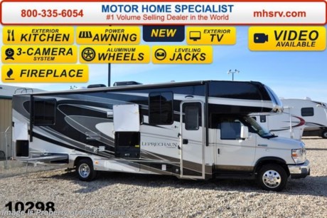 &lt;a href=&quot;http://www.mhsrv.com/coachmen-rv/&quot;&gt;&lt;img src=&quot;http://www.mhsrv.com/images/sold-coachmen.jpg&quot; width=&quot;383&quot; height=&quot;141&quot; border=&quot;0&quot;/&gt;&lt;/a&gt; Family Owned &amp; Operated and the #1 Volume Selling Motor Home Dealer in the World as well as the #1 Coachmen Dealer in the World. &lt;object width=&quot;400&quot; height=&quot;300&quot;&gt;&lt;param name=&quot;movie&quot; value=&quot;http://www.youtube.com/v/rQ-wZH4yVHA?version=3&amp;amp;hl=en_US&quot;&gt;&lt;/param&gt;&lt;param name=&quot;allowFullScreen&quot; value=&quot;true&quot;&gt;&lt;/param&gt;&lt;param name=&quot;allowscriptaccess&quot; value=&quot;always&quot;&gt;&lt;/param&gt;&lt;embed src=&quot;http://www.youtube.com/v/rQ-wZH4yVHA?version=3&amp;amp;hl=en_US&quot; type=&quot;application/x-shockwave-flash&quot; width=&quot;400&quot; height=&quot;300&quot; allowscriptaccess=&quot;always&quot; allowfullscreen=&quot;true&quot;&gt;&lt;/embed&gt;&lt;/object&gt;
 MSRP $114,624. New 2015 Coachmen Leprechaun Model 319DSF. This Luxury Class C RV measures approximately 32 feet 11 inches in length. Options include the Banner package which includes tinted windows, fiberglass counter tops, rear ladder, upgraded sofa, child safety net and ladder (N/A with front entertainment center), back up camera &amp; monitor, power awning, 50 gallon fresh water, 5,000 lb. hitch &amp; wire, slide-out awnings, glass shower door, Onan generator, 80&quot; long bed, night shades, roller bearing drawer glides and Azdel Composite sidewalls. Additional options include beautiful full body paint, molded front cap with LED lighting, automatic hydraulic leveling jacks, spare tire, exterior kitchen area, air assist suspension, cockpit table, 39&quot; TV on lift, exterior entertainment center, bedroom TV, electric fireplace, upgraded 15,000 BTU A/C with heat pump, swivel driver and passenger seats as well as exterior windshield cover. For additional coach information, brochures, window sticker, videos, photos, Leprechaun reviews &amp; testimonials as well as additional information about Motor Home Specialist and our manufacturers please visit us at MHSRV .com or call 800-335-6054. At Motor Home Specialist we DO NOT charge any prep or orientation fees like you will find at other dealerships. All sale prices include a 200 point inspection, interior &amp; exterior wash &amp; detail of vehicle, a thorough coach orientation with an MHS technician, an RV Starter&#39;s kit, a nights stay in our delivery park featuring landscaped and covered pads with full hook-ups and much more. WHY PAY MORE?... WHY SETTLE FOR LESS?