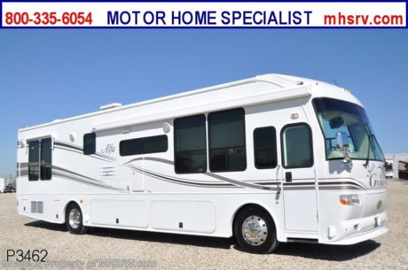 &lt;a href=&quot;http://www.mhsrv.com/other-rvs-for-sale/alfa-rv/&quot;&gt;&lt;img src=&quot;http://www.mhsrv.com/images/sold-alfa.jpg&quot; width=&quot;383&quot; height=&quot;141&quot; border=&quot;0&quot; /&gt;&lt;/a&gt;
Kansas RV Sales RV SOLD 5/27/10 - 2007 Alfa See-Ya Gold with 2 slides and 11,339 miles. This RV is approximately 40’ in length and features a Cummins 400 HP diesel engine with side mounted radiator, Allison 6 speed transmission, Freightliner raised rail chassis with IFS, automatic leveling system, 7.5 KW diesel generator, back-up camera, engine brake, air brake, cruise control, tilt/telescoping wheel, Smart Wheel, power visors, cab fans, power mirrors with heat, CD changer, power pedals, automatic step well cover, power leather seats, full tile flooring, heated floors, DVD player surround sound, TV in living room, 2 additional LCD TVs, convection/microwave, gas stovetop with oven, slide-out kitchen extension, gas/electric water heater, stack washer/dryer, dual pane glass, day/night shades, dinette table and chairs, leather Magic Bed sofa sleeper, 2 euro chairs, computer desk, 7 1/2&#39; ceilings, fantastic vents, 2 ceiling fans, solid surface counters, queen bed, power patio awning, electric window awnings, (2) slide out cargo trays, 50 amp power cord reel, roof ladder, power entrance steps, aluminum wheels, docking lights, Precision Temp heating system, exterior trash bin, exterior shower, keyless entry, slide-out awning toppers, King-Dome satellite system, central A/C and much more. 