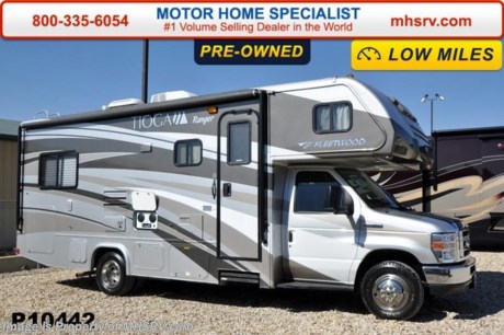 /TX 2/23/15 &lt;a href=&quot;http://www.mhsrv.com/fleetwood-rvs/&quot;&gt;&lt;img src=&quot;http://www.mhsrv.com/images/sold-fleetwood.jpg&quot; width=&quot;383&quot; height=&quot;141&quot; border=&quot;0&quot;/&gt;&lt;/a&gt;
Used Fleetwood RV for Sale- 2010 Fleetwood Tioga 25G with slide and 16,424 miles. This RV is approximately 26 feet in length with a Ford 6.8L engine, Ford 450 chassis, power mirrors with heat, power windows and locks, 4KW Onan generator 138 hours, patio awning, slide-out room toppers, pass-thru storage, exterior shower, 5K lb. hitch, back up camera, cab over bunk, roof A/C and 2 LCD TVs.  For additional information and photos please visit Motor Home Specialist at www.MHSRV .com or call 800-335-6054.