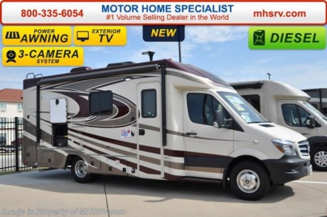/FL 7/11/16 &lt;a href=&quot;http://www.mhsrv.com/coachmen-rv/&quot;&gt;&lt;img src=&quot;http://www.mhsrv.com/images/sold-coachmen.jpg&quot; width=&quot;383&quot; height=&quot;141&quot; border=&quot;0&quot; /&gt;&lt;/a&gt;    Family Owned &amp; Operated and the #1 Volume Selling Motor Home Dealer in the World as well as the #1 Coachmen Dealer in the World. MSRP $131,379. New 2016 Coachmen Prism B+ Sprinter Diesel. Model 24M. This RV measures approximately 24 feet 10 inches in length with slide-out room.  Optional equipment includes the Banner Package featuring bluetooth satellite radio, back-up camera &amp; monitor, power awning, solar ready, pop-up power tower, stainless steel wheel liners, MCD window shades, cook top with glass cover, LED lights, exterior entertainment center, woodgrain dash applique, upgraded swivel seats, power vents, roller bearing drawer glides, rear stabilizers, Travel Easy Roadside Assistance &amp; exterior privacy windshield cover. Additional options include the beautiful full body paint exterior,  upgraded 15,000 BTU A/C with heat pump, Onan diesel generator, side slide-out awning, upgraded mattress, side view cameras and Alcoa aluminum rims. The Prism&#39;s impressive list of standards include a 3.0L V-6 turbo diesel engine, sunroof with night shade, hardwood cabinet doors, coach TV with DVD player, convection oven, water heater, heated tanks, exterior shower and much more. For additional coach information, brochure, window sticker, videos, photos, Prism customer reviews &amp; testimonials please visit Motor Home Specialist at MHSRV .com or call 800-335-6054. At MHS we DO NOT charge any prep or orientation fees like you will find at other dealerships. All sale prices include a 200 point inspection, interior &amp; exterior wash &amp; detail of vehicle, a thorough coach orientation with an MHS technician, an RV Starter&#39;s kit, a nights stay in our delivery park featuring landscaped and covered pads with full hook-ups and much more. WHY PAY MORE?... WHY SETTLE FOR LESS? &lt;object width=&quot;400&quot; height=&quot;300&quot;&gt;&lt;param name=&quot;movie&quot; value=&quot;http://www.youtube.com/v/fBpsq4hH-Ws?version=3&amp;amp;hl=en_US&quot;&gt;&lt;/param&gt;&lt;param name=&quot;allowFullScreen&quot; value=&quot;true&quot;&gt;&lt;/param&gt;&lt;param name=&quot;allowscriptaccess&quot; value=&quot;always&quot;&gt;&lt;/param&gt;&lt;embed src=&quot;http://www.youtube.com/v/fBpsq4hH-Ws?version=3&amp;amp;hl=en_US&quot; type=&quot;application/x-shockwave-flash&quot; width=&quot;400&quot; height=&quot;300&quot; allowscriptaccess=&quot;always&quot; allowfullscreen=&quot;true&quot;&gt;&lt;/embed&gt;&lt;/object&gt; 