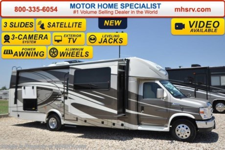/TX 9-1-15 &lt;a href=&quot;http://www.mhsrv.com/coachmen-rv/&quot;&gt;&lt;img src=&quot;http://www.mhsrv.com/images/sold-coachmen.jpg&quot; width=&quot;383&quot; height=&quot;141&quot; border=&quot;0&quot;/&gt;&lt;/a&gt;
World&#39;s RV Show Sale Priced Now Through Sept 12, 2015. Call 800-335-6054 for Details. Family Owned &amp; Operated and the #1 Volume Selling Motor Home Dealer in the World as well as the #1 Coachmen Dealer in the World. &lt;object width=&quot;400&quot; height=&quot;300&quot;&gt;&lt;param name=&quot;movie&quot; value=&quot;//www.youtube.com/v/tu63TyI-F-A?hl=en_US&amp;amp;version=3&quot;&gt;&lt;/param&gt;&lt;param name=&quot;allowFullScreen&quot; value=&quot;true&quot;&gt;&lt;/param&gt;&lt;param name=&quot;allowscriptaccess&quot; value=&quot;always&quot;&gt;&lt;/param&gt;&lt;embed src=&quot;//www.youtube.com/v/tu63TyI-F-A?hl=en_US&amp;amp;version=3&quot; type=&quot;application/x-shockwave-flash&quot; width=&quot;400&quot; height=&quot;300&quot; allowscriptaccess=&quot;always&quot; allowfullscreen=&quot;true&quot;&gt;&lt;/embed&gt;&lt;/object&gt; MSRP $131,335. New 2016 Coachmen Concord 300TS Banner Edition W/3 Slide-out rooms. This luxury Class B+ RV measures approximately 31 ft. Optional equipment includes removable carpet set, bedroom power vent, hydraulic leveling jacks, aluminum wheels, driver&#39;s and passenger&#39;s swivel front seats, exterior privacy windshield shade, cockpit table, bedroom TV &amp; DVD, satellite dish, outside entertainment center, second battery, 3-camera monitoring system, 15,000 BTU roof A/C and heat pump upgrade, heated tanks and upper gate valves and Banner Package that includes fiberglass running boards and fender skirts, LED interior lighting, LED exterior lighting, 4.0 Onan generator, 32 inch TV and DVD player, Bluetooth radio, power awning, power tower, heated and remote exterior mirrors, power step, slide-out awning and 5,000 lb. hitch. A few standard features include the Ford E-450 super duty chassis, Ride-Rite air assist suspension system, exterior speakers &amp; the Azdel super light composite sidewalls. For additional coach information, brochures, window sticker, videos, photos, Concord reviews &amp; testimonials as well as additional information about Motor Home Specialist and our manufacturers&#39; please visit us at MHSRV .com or call 800-335-6054. At Motor Home Specialist we DO NOT charge any prep or orientation fees like you will find at other dealerships. All sale prices include a 200 point inspection, interior &amp; exterior wash &amp; detail of vehicle, a thorough coach orientation with an MHS technician, an RV Starter&#39;s kit, a nights stay in our delivery park featuring landscaped and covered pads with full hook-ups and much more. Free airport shuttle available with purchase for out-of-town buyers. WHY PAY MORE?... WHY SETTLE FOR LESS?