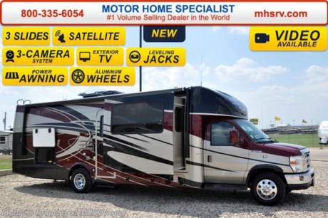 /TX 3-1-16 &lt;a href=&quot;http://www.mhsrv.com/coachmen-rv/&quot;&gt;&lt;img src=&quot;http://www.mhsrv.com/images/sold-coachmen.jpg&quot; width=&quot;383&quot; height=&quot;141&quot; border=&quot;0&quot;/&gt;&lt;/a&gt;
Family Owned &amp; Operated and the #1 Volume Selling Motor Home Dealer in the World as well as the #1 Coachmen Dealer in the World. &lt;object width=&quot;400&quot; height=&quot;300&quot;&gt;&lt;param name=&quot;movie&quot; value=&quot;//www.youtube.com/v/tu63TyI-F-A?hl=en_US&amp;amp;version=3&quot;&gt;&lt;/param&gt;&lt;param name=&quot;allowFullScreen&quot; value=&quot;true&quot;&gt;&lt;/param&gt;&lt;param name=&quot;allowscriptaccess&quot; value=&quot;always&quot;&gt;&lt;/param&gt;&lt;embed src=&quot;//www.youtube.com/v/tu63TyI-F-A?hl=en_US&amp;amp;version=3&quot; type=&quot;application/x-shockwave-flash&quot; width=&quot;400&quot; height=&quot;300&quot; allowscriptaccess=&quot;always&quot; allowfullscreen=&quot;true&quot;&gt;&lt;/embed&gt;&lt;/object&gt; MSRP $131,783. New 2016 Coachmen Concord 300TS Banner Edition W/3 Slide-out rooms. This luxury Class B+ RV measures approximately 31 ft. Optional equipment includes removable carpet set, bedroom power vent, hydraulic leveling jacks, aluminum wheels, driver&#39;s and passenger&#39;s swivel front seats, exterior privacy windshield shade, cockpit table, bedroom TV &amp; DVD, satellite dish, outside entertainment center, second battery, 3-camera monitoring system, 15,000 BTU roof A/C and heat pump upgrade, heated tanks and upper gate valves and Banner Package that includes fiberglass running boards and fender skirts, LED interior lighting, LED exterior lighting, 4.0 Onan generator, 32 inch TV and DVD player, Bluetooth radio, power awning, power tower, heated and remote exterior mirrors, power step, slide-out awning and 5,000 lb. hitch. A few standard features include the Ford E-450 super duty chassis, Ride-Rite air assist suspension system, exterior speakers &amp; the Azdel super light composite sidewalls. For additional coach information, brochures, window sticker, videos, photos, Concord reviews &amp; testimonials as well as additional information about Motor Home Specialist and our manufacturers&#39; please visit us at MHSRV .com or call 800-335-6054. At Motor Home Specialist we DO NOT charge any prep or orientation fees like you will find at other dealerships. All sale prices include a 200 point inspection, interior &amp; exterior wash &amp; detail of vehicle, a thorough coach orientation with an MHS technician, an RV Starter&#39;s kit, a nights stay in our delivery park featuring landscaped and covered pads with full hook-ups and much more. Free airport shuttle available with purchase for out-of-town buyers. WHY PAY MORE?... WHY SETTLE FOR LESS?
