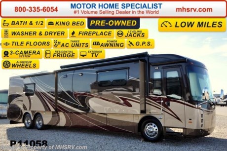 &lt;a href=&quot;http://www.mhsrv.com/entegra-rv/&quot;&gt;&lt;img src=&quot;http://www.mhsrv.com/images/sold-entegracoach.jpg&quot; width=&quot;383&quot; height=&quot;141&quot; border=&quot;0&quot;/&gt;&lt;/a&gt; Pre-Owned 2014 Entegra Aspire Model 44B W/4 Slides, bath &amp; 1/2 diesel motor coach measures approximately 44 feet in length featuring an L-shaped extendable sofa, 50 inch LED TV, , Spartan Mountain Master tag axle chassis, 15,000 lb. hitch, 450 HP Cummins ISL diesel engine with side mounted radiator, Allison 3000 series transmission, exterior entertainment center, multi-plex lighting, a 10,000 Onan generator, (3) 15K BTU A/C units with heat pumps, Aqua Hot heating system, heated floors, 50 amp power cord reel, Polar Pack Insulation (Floor: R-33 Roof:R-24 Sidewalls R-16), slide-out cargo tray, power water hose reel, window awnings, slide-out awnings, Select Comfort king sized bed, residential refrigerator, 3-camera monitoring system, touch-screen AM/FM/CD/DVD with Bluetooth, GPS navigation system, flush-mounted slide-out rooms with key-fob remote control, frameless dual pane &amp; tinted windows, entry door with Sure-Seal air lock, automatic hydraulic leveling system, central vacuum, LED TV in bedroom, day/night roller shades throughout, 2,800 watt Pure-Sine Wave inverter with 4 batteries, automatic generator start, porcelain tile, stack washer/dryer, LED TV in cab and much more! For additional information and photos please visit Motor Home Specialist at www.MHSRV .com or call 800-335-6054.