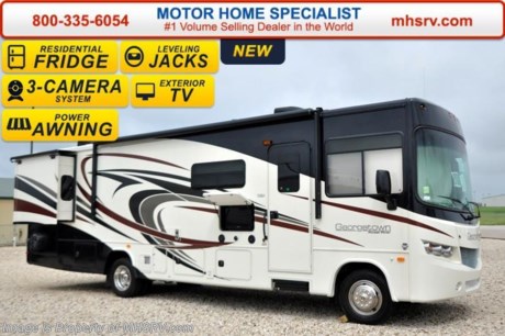 /SOLD 9/28/15 TX
Family Owned &amp; Operated and the #1 Volume Selling Motor Home Dealer in the World as well as the #1 Georgetown Dealer in the World. &lt;object width=&quot;400&quot; height=&quot;300&quot;&gt;&lt;param name=&quot;movie&quot; value=&quot;http://www.youtube.com/v/fBpsq4hH-Ws?version=3&amp;amp;hl=en_US&quot;&gt;&lt;/param&gt;&lt;param name=&quot;allowFullScreen&quot; value=&quot;true&quot;&gt;&lt;/param&gt;&lt;param name=&quot;allowscriptaccess&quot; value=&quot;always&quot;&gt;&lt;/param&gt;&lt;embed src=&quot;http://www.youtube.com/v/fBpsq4hH-Ws?version=3&amp;amp;hl=en_US&quot; type=&quot;application/x-shockwave-flash&quot; width=&quot;400&quot; height=&quot;300&quot; allowscriptaccess=&quot;always&quot; allowfullscreen=&quot;true&quot;&gt;&lt;/embed&gt;&lt;/object&gt; MSRP $133,854. New 2016 Forest River Georgetown: Model 329DS. This RV measures approximately 34 feet 11 inches in length &amp; features 2 slide-out rooms as well as a large U-shaped dinette. Optional equipment includes a rear A/C, upgraded 15.0 BTU A/C, (2) heat strips, convection microwave with oven, power drivers seat, Fantastic Fan, auto transfer switch, front over head bunk, exterior cargo tray, home theater system, exterior TV, passenger flip up work station, day/night roller shades and the stainless steel package. The new Forest River Georgetown 329DS also features a Ford Triton V-10 engine, deluxe solid surface kitchen counter-top, Arctic Pack w/ enclosed tanks, automatic leveling jacks, fiberglass roof, back-up and blinker activated side view cameras with color monitor &amp; much more. For additional coach information, brochures, window sticker, videos, photos, Georgetown reviews, testimonials as well as additional information about Motor Home Specialist and our manufacturers&#39; please visit us at MHSRV .com or call 800-335-6054. At Motor Home Specialist we DO NOT charge any prep or orientation fees like you will find at other dealerships. All sale prices include a 200 point inspection, interior and exterior wash &amp; detail of vehicle, a thorough coach orientation with an MHS technician, an RV Starter&#39;s kit, a night stay in our delivery park featuring landscaped and covered pads with full hook-ups and much more. Free airport shuttle available with purchase for out-of-town buyers. WHY PAY MORE?... WHY SETTLE FOR LESS?  &lt;object width=&quot;400&quot; height=&quot;300&quot;&gt;&lt;param name=&quot;movie&quot; value=&quot;http://www.youtube.com/v/Pu7wgPgva2o?version=3&amp;amp;hl=en_US&quot;&gt;&lt;/param&gt;&lt;param name=&quot;allowFullScreen&quot; value=&quot;true&quot;&gt;&lt;/param&gt;&lt;param name=&quot;allowscriptaccess&quot; value=&quot;always&quot;&gt;&lt;/param&gt;&lt;embed src=&quot;http://www.youtube.com/v/Pu7wgPgva2o?version=3&amp;amp;hl=en_US&quot; type=&quot;application/x-shockwave-flash&quot; width=&quot;400&quot; height=&quot;300&quot; allowscriptaccess=&quot;always&quot; allowfullscreen=&quot;true&quot;&gt;&lt;/embed&gt;&lt;/object&gt;