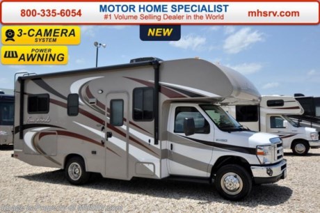 /TX 11-5-15 &lt;a href=&quot;http://www.mhsrv.com/thor-motor-coach/&quot;&gt;&lt;img src=&quot;http://www.mhsrv.com/images/sold-thor.jpg&quot; width=&quot;383&quot; height=&quot;141&quot; border=&quot;0&quot;/&gt;&lt;/a&gt;
#1 Volume Selling Motor Home Dealer in the World. MSRP $87,388. New 2016 Thor Motor Coach Four Winds Class C RV Model 23U with Ford E-450 chassis, Ford Triton V-10 engine &amp; 8,000 lb. trailer hitch. This unit measures approximately 24 feet 10 inches in length. Optional equipment includes the all new HD-Max exterior color, convection microwave, Leatherette U-shaped dinette, child safety tether, upgraded A/C, exterior shower, heated holding tanks, second auxiliary battery, wheel liners, keyless cab entry, valve stem extenders, spare tire, back up monitor, heated &amp; remote exterior mirrors with side cameras, leatherette driver &amp; passenger chairs, cockpit carpet mat and wood dash applique. The Four Winds Class C RV has an incredible list of standard features for 2016 as well including Mega exterior storage, power windows and locks, power patio awning with integrated LED lighting, roof ladder, in-dash media center w/DVD/CD/AM/FM &amp; Bluetooth, deluxe exterior mirrors, bunk ladder, U-shaped dinette, refrigerator, oven, microwave, flip-up counter-top extension, large TV on swivel in cab-over, power vent in bath, skylight above shower, 4000 Onan generator, auto transfer switch, roof A/C, cab A/C, battery disconnect switch, auxiliary battery, gas/electric water heater and much more. For additional information, brochures, and videos please visit Motor Home Specialist at  MHSRV .com or Call 800-335-6054. At Motor Home Specialist we DO NOT charge any prep or orientation fees like you will find at other dealerships. All sale prices include a 200 point inspection, interior and exterior wash &amp; detail of vehicle, a thorough coach orientation with an MHS technician, an RV Starter&#39;s kit, a night stay in our delivery park featuring landscaped and covered pads with full hook-ups and much more. Free airport shuttle available with purchase for out-of-town buyers. Read From THOUSANDS of Testimonials at MHSRV .com and See What They Had to Say About Their Experience at Motor Home Specialist. WHY PAY MORE?...... WHY SETTLE FOR LESS? 