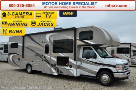 /IL 8-15-16 &lt;a href=&quot;http://www.mhsrv.com/thor-motor-coach/&quot;&gt;&lt;img src=&quot;http://www.mhsrv.com/images/sold-thor.jpg&quot; width=&quot;383&quot; height=&quot;141&quot; border=&quot;0&quot; /&gt;&lt;/a&gt;      #1 Volume Selling Motor Home Dealer &amp; Thor Motor Coach Dealer in the World. &lt;iframe width=&quot;400&quot; height=&quot;300&quot; src=&quot;https://www.youtube.com/embed/VZXdH99Xe00&quot; frameborder=&quot;0&quot; allowfullscreen&gt;&lt;/iframe&gt; MSRP $111,734. New 2016 Thor Motor Coach Four Winds Class C RV Model 31E bunk model with Ford E-450 chassis, Ford Triton V-10 engine &amp; 8,000 lb. trailer hitch. This unit measures approximately 32 feet 7 inches in length with a full-wall slide-out room, (2) LCD TVs with DVD player combo in the bunk beds and fully automatic leveling jacks. Options include the Premier Package which features a solid surface kitchen counter-top, roller shades, electronics power charging station, kitchen water filter system, LED ceiling lights, black tank flush, 30&quot; OTR microwave and a coach radio system with exterior speakers. Additional options include the all new HD-Max exterior color, exterior TV, leatherette sofa, dual child safety tethers, (2) attic fans, a 15.0 BTU A/C upgrade, second auxiliary battery, spare tire kit, heated remote exterior mirrors with side cameras, power driver&#39;s seat, leatherette driver/passenger chairs, cockpit carpet mat and wood dash applique. The Four Winds Class C RV has an incredible list of standard features for 2016 as well including heated tanks, power windows and locks, power patio awning with integrated LED lighting, roof ladder, in-dash media center w/DVD/CD/AM/FM &amp; Bluetooth, deluxe exterior mirrors, oven, microwave, power vent in bath, skylight above shower, 4,000 Onan generator, auto transfer switch, cab A/C, battery disconnect switch, auxiliary battery (2 aux. batteries on 31 W model), gas/electric water heater and the RAPID CAMP remote system. Rapid Camp allows you to operate your slide-out room, generator, power awning, selective lighting and more all from a touchscreen remote control. For additional information, brochures, and videos please visit Motor Home Specialist at  MHSRV .com or Call 800-335-6054. At Motor Home Specialist we DO NOT charge any prep or orientation fees like you will find at other dealerships. All sale prices include a 200 point inspection, interior and exterior wash &amp; detail of vehicle, a thorough coach orientation with an MHS technician, an RV Starter&#39;s kit, a night stay in our delivery park featuring landscaped and covered pads with full hook-ups and much more. Free airport shuttle available with purchase for out-of-town buyers. Read From THOUSANDS of Testimonials at MHSRV .com and See What They Had to Say About Their Experience at Motor Home Specialist. WHY PAY MORE?...... WHY SETTLE FOR LESS? 