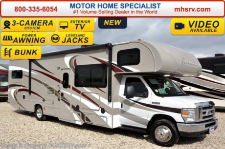 /NM 11-24-15 &lt;a href=&quot;http://www.mhsrv.com/thor-motor-coach/&quot;&gt;&lt;img src=&quot;http://www.mhsrv.com/images/sold-thor.jpg&quot; width=&quot;383&quot; height=&quot;141&quot; border=&quot;0&quot;/&gt;&lt;/a&gt;
Receive a $1,000 VISA Gift Card with purchase from Motor Home Specialist while supplies last.  #1 Volume Selling Motor Home Dealer &amp; Thor Motor Coach Dealer in the World. &lt;iframe width=&quot;400&quot; height=&quot;300&quot; src=&quot;https://www.youtube.com/embed/VZXdH99Xe00&quot; frameborder=&quot;0&quot; allowfullscreen&gt;&lt;/iframe&gt; MSRP $112,514. New 2016 Thor Motor Coach Four Winds Class C RV Model 31E bunk model with Ford E-450 chassis, Ford Triton V-10 engine &amp; 8,000 lb. trailer hitch. This unit measures approximately 32 feet 7 inches in length with a full-wall slide-out room, (2) LCD TVs with DVD player combo in the bunk beds and fully automatic leveling jacks. Options include the Premier Package which features a solid surface kitchen counter-top, roller shades, electronics power charging station, kitchen water filter system, LED ceiling lights, black tank flush, 30&quot; OTR microwave and a coach radio system with exterior speakers. Additional options include the all new HD-Max exterior color, exterior TV, leatherette sofa, dual child safety tethers, (2) attic fans, a 15.0 BTU A/C upgrade, second auxiliary battery, spare tire kit, heated remote exterior mirrors with side cameras, power driver&#39;s seat, leatherette driver/passenger chairs, cockpit carpet mat and wood dash applique. The Four Winds Class C RV has an incredible list of standard features for 2016 as well including heated tanks, power windows and locks, power patio awning with integrated LED lighting, roof ladder, in-dash media center w/DVD/CD/AM/FM &amp; Bluetooth, deluxe exterior mirrors, oven, microwave, power vent in bath, skylight above shower, 4,000 Onan generator, auto transfer switch, cab A/C, battery disconnect switch, auxiliary battery (2 aux. batteries on 31 W model), gas/electric water heater and the RAPID CAMP remote system. Rapid Camp allows you to operate your slide-out room, generator, leveling jacks when applicable, power awning, selective lighting and more all from a touchscreen remote control. For additional information, brochures, and videos please visit Motor Home Specialist at  MHSRV .com or Call 800-335-6054. At Motor Home Specialist we DO NOT charge any prep or orientation fees like you will find at other dealerships. All sale prices include a 200 point inspection, interior and exterior wash &amp; detail of vehicle, a thorough coach orientation with an MHS technician, an RV Starter&#39;s kit, a night stay in our delivery park featuring landscaped and covered pads with full hook-ups and much more. Free airport shuttle available with purchase for out-of-town buyers. Read From THOUSANDS of Testimonials at MHSRV .com and See What They Had to Say About Their Experience at Motor Home Specialist. WHY PAY MORE?...... WHY SETTLE FOR LESS? 