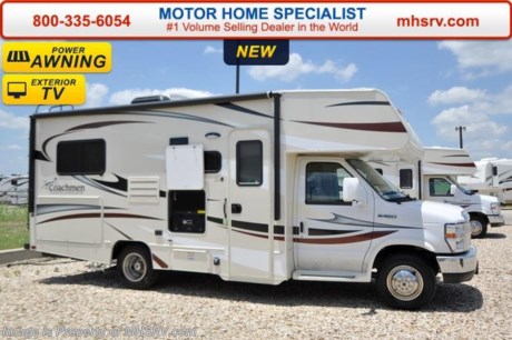 /CA 9-1-15 &lt;a href=&quot;http://www.mhsrv.com/coachmen-rv/&quot;&gt;&lt;img src=&quot;http://www.mhsrv.com/images/sold-coachmen.jpg&quot; width=&quot;383&quot; height=&quot;141&quot; border=&quot;0&quot;/&gt;&lt;/a&gt;
World&#39;s RV Show Sale Priced Now Through Sept 12, 2015. Call 800-335-6054 for Details. Family Owned &amp; Operated and the #1 Volume Selling Motor Home Dealer in the World as well as the #1 Coachmen Dealer in the World. &lt;object width=&quot;400&quot; height=&quot;300&quot;&gt;&lt;param name=&quot;movie&quot; value=&quot;http://www.youtube.com/v/fBpsq4hH-Ws?version=3&amp;amp;hl=en_US&quot;&gt;&lt;/param&gt;&lt;param name=&quot;allowFullScreen&quot; value=&quot;true&quot;&gt;&lt;/param&gt;&lt;param name=&quot;allowscriptaccess&quot; value=&quot;always&quot;&gt;&lt;/param&gt;&lt;embed src=&quot;http://www.youtube.com/v/fBpsq4hH-Ws?version=3&amp;amp;hl=en_US&quot; type=&quot;application/x-shockwave-flash&quot; width=&quot;400&quot; height=&quot;300&quot; allowscriptaccess=&quot;always&quot; allowfullscreen=&quot;true&quot;&gt;&lt;/embed&gt;&lt;/object&gt;  
MSRP $82,997. New 2016 Coachmen Freelander Model 21QBF. This Class C RV measures approximately 23 feet 11 inches in length and features a large U-shaped booth &amp; plenty of sleeping areas. This beautiful class C RV includes Coachmen&#39;s Lead Dog Package featuring tinted windows, 3 burner range with oven, stainless steel wheel inserts, back-up camera, power awning, LED exterior &amp; interior lighting, solar ready, rear ladder, 50 gallon freshwater tank, slide-out awnings (when applicable), 5,000 lb. hitch &amp; wire, glass door shower, Onan generator, 80&quot; long bed, roller bearing drawer glides, Azdel Composite sidewall, Thermo-foil counter-tops and Travel easy roadside assistance.  Additional options include the beautiful Platinum wood color, swivel passenger seat, exterior privacy windshield cover, spare tire, heated tanks, child safety net &amp; ladder, cockpit table, exterior entertainment center and a LCD TV with DVD player. The Coachmen Freelander 21QBF also features a Ford E-350 chassis, Ford V10 engine, a 55 gallon fuel tank and much more.  For additional coach information, brochures, window sticker, videos, photos, Freelander reviews, testimonials as well as additional information about Motor Home Specialist and our manufacturers&#39; please visit us at MHSRV .com or call 800-335-6054. At Motor Home Specialist we DO NOT charge any prep or orientation fees like you will find at other dealerships. All sale prices include a 200 point inspection, interior and exterior wash &amp; detail of vehicle, a thorough coach orientation with an MHS technician, an RV Starter&#39;s kit, a night stay in our delivery park featuring landscaped and covered pads with full hook-ups and much more. Free airport shuttle available with purchase for out-of-town buyers. WHY PAY MORE?... WHY SETTLE FOR LESS?  