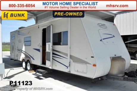 /SOLD 4/8/15 &lt;a href=&quot;http://www.mhsrv.com/travel-trailers/&quot;&gt;&lt;img src=&quot;http://www.mhsrv.com/images/sold-traveltrailer.jpg&quot; width=&quot;383&quot; height=&quot;141&quot; border=&quot;0&quot;/&gt;&lt;/a&gt;
Used R-Vision Travel Trailer RV for Sale- 2006 R-Vision Trail Cruiser 30QBSS is approximately 27 feet in length with a slide, patio awning, water heater, exterior shower, roof ladder, sofa with sleeper, booth converts to sleeper, blinds, microwave, 3 burner range with oven, refrigerator, all in 1 bath, shower, bunk beds, ducted A/C and much more.  For additional information and photos please visit Motor Home Specialist at www.MHSRV .com or call 800-335-6054.