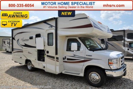 /TX 9-1-15 &lt;a href=&quot;http://www.mhsrv.com/coachmen-rv/&quot;&gt;&lt;img src=&quot;http://www.mhsrv.com/images/sold-coachmen.jpg&quot; width=&quot;383&quot; height=&quot;141&quot; border=&quot;0&quot;/&gt;&lt;/a&gt;
World&#39;s RV Show Sale Priced Now Through Sept 12, 2015. Call 800-335-6054 for Details. Family Owned &amp; Operated and the #1 Volume Selling Motor Home Dealer in the World as well as the #1 Coachmen Dealer in the World. &lt;object width=&quot;400&quot; height=&quot;300&quot;&gt;&lt;param name=&quot;movie&quot; value=&quot;http://www.youtube.com/v/fBpsq4hH-Ws?version=3&amp;amp;hl=en_US&quot;&gt;&lt;/param&gt;&lt;param name=&quot;allowFullScreen&quot; value=&quot;true&quot;&gt;&lt;/param&gt;&lt;param name=&quot;allowscriptaccess&quot; value=&quot;always&quot;&gt;&lt;/param&gt;&lt;embed src=&quot;http://www.youtube.com/v/fBpsq4hH-Ws?version=3&amp;amp;hl=en_US&quot; type=&quot;application/x-shockwave-flash&quot; width=&quot;400&quot; height=&quot;300&quot; allowscriptaccess=&quot;always&quot; allowfullscreen=&quot;true&quot;&gt;&lt;/embed&gt;&lt;/object&gt;  
MSRP $85,064. New 2016 Coachmen Freelander Model 21RSF. This Class C RV measures approximately 24 feet 3 inches in length with a slide and features a large J-Lounge &amp; plenty of sleeping areas. This beautiful class C RV includes Coachmen&#39;s Lead Dog Package featuring tinted windows, 3 burner range with oven, stainless steel wheel inserts, back-up camera, power awning, LED exterior &amp; interior lighting, solar ready, rear ladder, 50 gallon freshwater tank, slide-out awnings (when applicable), 5,000 lb. hitch &amp; wire, glass door shower, Onan generator, 80&quot; long bed, roller bearing drawer glides, Azdel Composite sidewall, Thermo-foil counter-tops and Travel easy roadside assistance.  Additional options include the beautiful Platinum wood color, swivel driver &amp; passenger seats, exterior privacy windshield cover, spare tire, exterior camp table, heated tanks, child safety net &amp; ladder, cockpit table, 15.0K BTU A/C with heat pump, exterior entertainment center and a coach LCD TV with DVD player. The Coachmen Freelander 21RSF also features a Ford E-350 chassis, Ford V10 engine, a 55 gallon fuel tank and much more. For additional coach information, brochures, window sticker, videos, photos, Freelander reviews, testimonials as well as additional information about Motor Home Specialist and our manufacturers&#39; please visit us at MHSRV .com or call 800-335-6054. At Motor Home Specialist we DO NOT charge any prep or orientation fees like you will find at other dealerships. All sale prices include a 200 point inspection, interior and exterior wash &amp; detail of vehicle, a thorough coach orientation with an MHS technician, an RV Starter&#39;s kit, a night stay in our delivery park featuring landscaped and covered pads with full hook-ups and much more. Free airport shuttle available with purchase for out-of-town buyers. WHY PAY MORE?... WHY SETTLE FOR LESS?  
