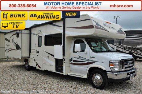 /FL 5-21-15 &lt;a href=&quot;http://www.mhsrv.com/coachmen-rv/&quot;&gt;&lt;img src=&quot;http://www.mhsrv.com/images/sold-coachmen.jpg&quot; width=&quot;383&quot; height=&quot;141&quot; border=&quot;0&quot;/&gt;&lt;/a&gt;
Family Owned &amp; Operated and the #1 Volume Selling Motor Home Dealer in the World as well as the #1 Coachmen Dealer in the World. &lt;object width=&quot;400&quot; height=&quot;300&quot;&gt;&lt;param name=&quot;movie&quot; value=&quot;http://www.youtube.com/v/fBpsq4hH-Ws?version=3&amp;amp;hl=en_US&quot;&gt;&lt;/param&gt;&lt;param name=&quot;allowFullScreen&quot; value=&quot;true&quot;&gt;&lt;/param&gt;&lt;param name=&quot;allowscriptaccess&quot; value=&quot;always&quot;&gt;&lt;/param&gt;&lt;embed src=&quot;http://www.youtube.com/v/fBpsq4hH-Ws?version=3&amp;amp;hl=en_US&quot; type=&quot;application/x-shockwave-flash&quot; width=&quot;400&quot; height=&quot;300&quot; allowscriptaccess=&quot;always&quot; allowfullscreen=&quot;true&quot;&gt;&lt;/embed&gt;&lt;/object&gt;  
MSRP $96,072. New 2016 Coachmen Freelander Model 32BHF. This Class C RV measures approximately 32 feet 11 inches in length with 2 slides and bunk beds. This beautiful class C RV includes Coachmen&#39;s Lead Dog Package featuring tinted windows, 3 burner range with oven, stainless steel wheel inserts, back-up camera, power awning, LED exterior &amp; interior lighting, solar ready, rear ladder, 50 gallon freshwater tank, slide-out awnings (when applicable), 7,500 lb. hitch &amp; wire, glass door shower, Onan generator, 80&quot; long bed, roller bearing drawer glides, Azdel Composite sidewall, Thermo-foil counter-tops and Travel easy roadside assistance.  Additional options include the beautiful Platinum wood color, swivel driver seat, exterior privacy windshield cover, air assist suspension, spare tire, heated tanks, child safety net &amp; ladder, cockpit table, 15.0K BTU A/C with heat pump, exterior entertainment center, coach LCD TV with DVD player and the Bunk Bed Entertainment Package which features 2 TV/DVD players. The Coachmen Freelander 32BHF also features a Ford E-450 chassis, Ford V10 engine, a 55 gallon fuel tank and much more. For additional coach information, brochures, window sticker, videos, photos, Freelander reviews, testimonials as well as additional information about Motor Home Specialist and our manufacturers&#39; please visit us at MHSRV .com or call 800-335-6054. At Motor Home Specialist we DO NOT charge any prep or orientation fees like you will find at other dealerships. All sale prices include a 200 point inspection, interior and exterior wash &amp; detail of vehicle, a thorough coach orientation with an MHS technician, an RV Starter&#39;s kit, a night stay in our delivery park featuring landscaped and covered pads with full hook-ups and much more. Free airport shuttle available with purchase for out-of-town buyers. WHY PAY MORE?... WHY SETTLE FOR LESS?  
