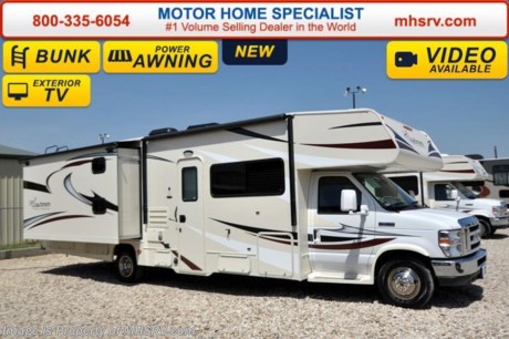 /SOLD 9/28/15 TX
Receive a $1,000 VISA Gift Card with purchase from Motor Home Specialist while supplies last.  Family Owned &amp; Operated and the #1 Volume Selling Motor Home Dealer in the World as well as the #1 Coachmen Dealer in the World. &lt;object width=&quot;400&quot; height=&quot;300&quot;&gt;&lt;param name=&quot;movie&quot; value=&quot;http://www.youtube.com/v/fBpsq4hH-Ws?version=3&amp;amp;hl=en_US&quot;&gt;&lt;/param&gt;&lt;param name=&quot;allowFullScreen&quot; value=&quot;true&quot;&gt;&lt;/param&gt;&lt;param name=&quot;allowscriptaccess&quot; value=&quot;always&quot;&gt;&lt;/param&gt;&lt;embed src=&quot;http://www.youtube.com/v/fBpsq4hH-Ws?version=3&amp;amp;hl=en_US&quot; type=&quot;application/x-shockwave-flash&quot; width=&quot;400&quot; height=&quot;300&quot; allowscriptaccess=&quot;always&quot; allowfullscreen=&quot;true&quot;&gt;&lt;/embed&gt;&lt;/object&gt;  
MSRP $96,072. New 2016 Coachmen Freelander Model 32BHF. This Class C RV measures approximately 32 feet 11 inches in length with 2 slides and bunk beds. This beautiful class C RV includes Coachmen&#39;s Lead Dog Package featuring tinted windows, 3 burner range with oven, stainless steel wheel inserts, back-up camera, power awning, LED exterior &amp; interior lighting, solar ready, rear ladder, 50 gallon freshwater tank, slide-out awnings (when applicable), 7,500 lb. hitch &amp; wire, glass door shower, Onan generator, 80&quot; long bed, roller bearing drawer glides, Azdel Composite sidewall, Thermo-foil counter-tops and Travel easy roadside assistance.  Additional options include the beautiful Platinum wood color, swivel driver seat, exterior privacy windshield cover, air assist suspension, spare tire, heated tanks, child safety net &amp; ladder, cockpit table, 15.0K BTU A/C with heat pump, exterior entertainment center, coach LCD TV with DVD player and the Bunk Bed Entertainment Package which features 2 TV/DVD players. The Coachmen Freelander 32BHF also features a Ford E-450 chassis, Ford V10 engine, a 55 gallon fuel tank and much more. For additional coach information, brochures, window sticker, videos, photos, Freelander reviews, testimonials as well as additional information about Motor Home Specialist and our manufacturers&#39; please visit us at MHSRV .com or call 800-335-6054. At Motor Home Specialist we DO NOT charge any prep or orientation fees like you will find at other dealerships. All sale prices include a 200 point inspection, interior and exterior wash &amp; detail of vehicle, a thorough coach orientation with an MHS technician, an RV Starter&#39;s kit, a night stay in our delivery park featuring landscaped and covered pads with full hook-ups and much more. Free airport shuttle available with purchase for out-of-town buyers. WHY PAY MORE?... WHY SETTLE FOR LESS?  