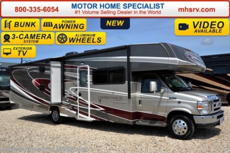 /TX 02/15/16 &lt;a href=&quot;http://www.mhsrv.com/coachmen-rv/&quot;&gt;&lt;img src=&quot;http://www.mhsrv.com/images/sold-coachmen.jpg&quot; width=&quot;383&quot; height=&quot;141&quot; border=&quot;0&quot;/&gt;&lt;/a&gt;
&lt;iframe width=&quot;400&quot; height=&quot;300&quot; src=&quot;https://www.youtube.com/embed/scMBAkyf1JU&quot; frameborder=&quot;0&quot; allowfullscreen&gt;&lt;/iframe&gt; The Largest 911 Emergency Inventory Reduction Sale in MHSRV History is Going on NOW! Over 1000 RVs to Choose From at 1 Location!! Offer Ends Feb. 29th, 2016. Sale Price available at MHSRV.com or call 800-335-6054. You&#39;ll be glad you did! *** Family Owned &amp; Operated and the #1 Volume Selling Motor Home Dealer in the World as well as the #1 Coachmen in the World. &lt;object width=&quot;400&quot; height=&quot;300&quot;&gt;&lt;param name=&quot;movie&quot; value=&quot;//www.youtube.com/v/rUwAfncaG3M?version=3&amp;amp;hl=en_US&quot;&gt;&lt;/param&gt;&lt;param name=&quot;allowFullScreen&quot; value=&quot;true&quot;&gt;&lt;/param&gt;&lt;param name=&quot;allowscriptaccess&quot; value=&quot;always&quot;&gt;&lt;/param&gt;&lt;embed src=&quot;//www.youtube.com/v/rUwAfncaG3M?version=3&amp;amp;hl=en_US&quot; type=&quot;application/x-shockwave-flash&quot; width=&quot;400&quot; height=&quot;300&quot; allowscriptaccess=&quot;always&quot; allowfullscreen=&quot;true&quot;&gt;&lt;/embed&gt;&lt;/object&gt;  MSRP $112,646. New 2016 Coachmen Leprechaun Bunk Model. Model 320BHF. This Luxury Class C RV measures approximately 32 feet 11 inches in length and is powered by a Ford Triton V-10 engine and E-450 Super Duty chassis. This beautiful RV includes the Leprechaun Banner Edition which features tinted windows, rear ladder, upgraded sofa, child safety net and ladder (N/A with front entertainment center), Bluetooth AM/FM/CD monitoring &amp; back up camera, power awning, LED exterior &amp; interior lighting, pop-up power tower, 50 gallon fresh water tank, 5K lb. hitch &amp; wire, slide out awning, glass shower door, Onan generator, 80&quot; long bed, night shades, roller bearing drawer glides, Travel Easy Roadside Assistance &amp; Azdel composite sidewalls. Options include a beautiful full body paint exterior, a molded front cap W/LED lights, spare tire, swivel driver seat, exterior privacy windshield cover, aluminum rims, 15,000 BTU A/C with heat pump, air assist suspension, cockpit table, exterior entertainment center, bedroom LCD TV and the entertainment package featuring a large coach TV/DVD player &amp; two bunk TVs with DVD players. This amazing class C also features the Leprechaun Luxury package that includes side view cameras, driver &amp; passenger leatherette seat covers, heated &amp; remote mirrors, convection microwave, wood grain dash applique, upgraded Serta Mattress (N/A 260 DS), 6 gallon gas/electric water heater, dual coach batteries, cab-over &amp; bedroom power vent fan and heated tank pads.  For additional coach information, brochures, window sticker, videos, photos, Leprechaun reviews, testimonials as well as additional information about Motor Home Specialist and our manufacturers&#39; please visit us at MHSRV .com or call 800-335-6054. At Motor Home Specialist we DO NOT charge any prep or orientation fees like you will find at other dealerships. All sale prices include a 200 point inspection, interior and exterior wash &amp; detail of vehicle, a thorough coach orientation with an MHS technician, an RV Starter&#39;s kit, a night stay in our delivery park featuring landscaped and covered pads with full hook-ups and much more. Free airport shuttle available with purchase for out-of-town buyers. WHY PAY MORE?... WHY SETTLE FOR LESS?  &lt;object width=&quot;400&quot; height=&quot;300&quot;&gt;&lt;param name=&quot;movie&quot; value=&quot;http://www.youtube.com/v/fBpsq4hH-Ws?version=3&amp;amp;hl=en_US&quot;&gt;&lt;/param&gt;&lt;param name=&quot;allowFullScreen&quot; value=&quot;true&quot;&gt;&lt;/param&gt;&lt;param name=&quot;allowscriptaccess&quot; value=&quot;always&quot;&gt;&lt;/param&gt;&lt;embed src=&quot;http://www.youtube.com/v/fBpsq4hH-Ws?version=3&amp;amp;hl=en_US&quot; type=&quot;application/x-shockwave-flash&quot; width=&quot;400&quot; height=&quot;300&quot; allowscriptaccess=&quot;always&quot; allowfullscreen=&quot;true&quot;&gt;&lt;/embed&gt;&lt;/object&gt;