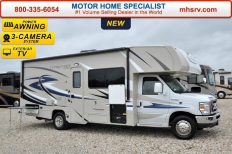/TX 11-5-15 &lt;a href=&quot;http://www.mhsrv.com/coachmen-rv/&quot;&gt;&lt;img src=&quot;http://www.mhsrv.com/images/sold-coachmen.jpg&quot; width=&quot;383&quot; height=&quot;141&quot; border=&quot;0&quot;/&gt;&lt;/a&gt;
Receive a $1,000 VISA Gift Card with purchase from Motor Home Specialist while supplies last.  Family Owned &amp; Operated and the #1 Volume Selling Motor Home Dealer in the World as well as the #1 Coachmen in the World. &lt;object width=&quot;400&quot; height=&quot;300&quot;&gt;&lt;param name=&quot;movie&quot; value=&quot;//www.youtube.com/v/rUwAfncaG3M?version=3&amp;amp;hl=en_US&quot;&gt;&lt;/param&gt;&lt;param name=&quot;allowFullScreen&quot; value=&quot;true&quot;&gt;&lt;/param&gt;&lt;param name=&quot;allowscriptaccess&quot; value=&quot;always&quot;&gt;&lt;/param&gt;&lt;embed src=&quot;//www.youtube.com/v/rUwAfncaG3M?version=3&amp;amp;hl=en_US&quot; type=&quot;application/x-shockwave-flash&quot; width=&quot;400&quot; height=&quot;300&quot; allowscriptaccess=&quot;always&quot; allowfullscreen=&quot;true&quot;&gt;&lt;/embed&gt;&lt;/object&gt; 
MSRP $101,132. New 2016 Coachmen Leprechaun Model 260DS. This Luxury Class C RV measures approximately 27 feet 5 inches in length and is powered by a Ford Triton V-10 engine and E-450 Super Duty chassis. This beautiful RV includes the Leprechaun Banner Edition which features tinted windows, rear ladder, upgraded sofa, child safety net and ladder (N/A with front entertainment center), Bluetooth AM/FM/CD monitoring &amp; back up camera, power awning, LED exterior &amp; interior lighting, pop-up power tower, 50 gallon fresh water tank, 5K lb. hitch &amp; wire, slide out awning, glass shower door, Onan generator, 80&quot; long bed, night shades, roller bearing drawer glides, Travel Easy Roadside Assistance &amp; Azdel composite sidewalls. Additional options include a molded front cap with LED lights, spare tire, swivel driver &amp; passenger seats, exterior privacy windshield cover, exterior camp table, 15,000 BTU A/C with heat pump, air assist suspension, cockpit table, side by side refrigerator, LED TV and an exterior entertainment center. This amazing class C also features the Leprechaun Luxury package that includes side view cameras, driver &amp; passenger leatherette seat covers, heated &amp; remote mirrors, convection microwave, wood grain dash applique, upgraded Serta Mattress (N/A 260 DS), 6 gallon gas/electric water heater, dual coach batteries, cab-over &amp; bedroom power vent fan and heated tank pads. For additional coach information, brochures, window sticker, videos, photos, Leprechaun reviews, testimonials as well as additional information about Motor Home Specialist and our manufacturers&#39; please visit us at MHSRV .com or call 800-335-6054. At Motor Home Specialist we DO NOT charge any prep or orientation fees like you will find at other dealerships. All sale prices include a 200 point inspection, interior and exterior wash &amp; detail of vehicle, a thorough coach orientation with an MHS technician, an RV Starter&#39;s kit, a night stay in our delivery park featuring landscaped and covered pads with full hook-ups and much more. Free airport shuttle available with purchase for out-of-town buyers. WHY PAY MORE?... WHY SETTLE FOR LESS? 