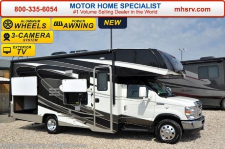 /SOLD 9/28/15 TX
Family Owned &amp; Operated and the #1 Volume Selling Motor Home Dealer in the World as well as the #1 Coachmen in the World. &lt;object width=&quot;400&quot; height=&quot;300&quot;&gt;&lt;param name=&quot;movie&quot; value=&quot;//www.youtube.com/v/rUwAfncaG3M?version=3&amp;amp;hl=en_US&quot;&gt;&lt;/param&gt;&lt;param name=&quot;allowFullScreen&quot; value=&quot;true&quot;&gt;&lt;/param&gt;&lt;param name=&quot;allowscriptaccess&quot; value=&quot;always&quot;&gt;&lt;/param&gt;&lt;embed src=&quot;//www.youtube.com/v/rUwAfncaG3M?version=3&amp;amp;hl=en_US&quot; type=&quot;application/x-shockwave-flash&quot; width=&quot;400&quot; height=&quot;300&quot; allowscriptaccess=&quot;always&quot; allowfullscreen=&quot;true&quot;&gt;&lt;/embed&gt;&lt;/object&gt; 
MSRP $98,688. New 2016 Coachmen Leprechaun Model 220QB. This Luxury Class C RV measures approximately 24 feet 10 inches in length and is powered by a Ford Triton V-10 engine and Ford E-350 chassis. This beautiful RV includes the Leprechaun Banner Edition which features tinted windows, rear ladder, upgraded sofa, child safety net and ladder (N/A with front entertainment center), Bluetooth AM/FM/CD monitoring &amp; back up camera, power awning, LED exterior &amp; interior lighting, pop-up power tower, 50 gallon fresh water tank, 5K lb. hitch &amp; wire, slide out awning, glass shower door, Onan generator, 80&quot; long bed, night shades, roller bearing drawer glides, Travel Easy Roadside Assistance &amp; Azdel composite sidewalls. Additional options include the beautiful full body paint, aluminum rims, bedroom TV, a molded front cap with LED lights, spare tire, swivel driver &amp; passenger seats, exterior privacy windshield cover, 15,000 BTU A/C with heat pump, cockpit table, LED TV and an exterior entertainment center. This amazing class C also features the Leprechaun Luxury package that includes side view cameras, driver &amp; passenger leatherette seat covers, heated &amp; remote mirrors, convection microwave, wood grain dash applique, upgraded Serta Mattress (N/A 260 DS), 6 gallon gas/electric water heater, dual coach batteries, cab-over &amp; bedroom power vent fan and heated tank pads. For additional coach information, brochures, window sticker, videos, photos, Leprechaun reviews, testimonials as well as additional information about Motor Home Specialist and our manufacturers&#39; please visit us at MHSRV .com or call 800-335-6054. At Motor Home Specialist we DO NOT charge any prep or orientation fees like you will find at other dealerships. All sale prices include a 200 point inspection, interior and exterior wash &amp; detail of vehicle, a thorough coach orientation with an MHS technician, an RV Starter&#39;s kit, a night stay in our delivery park featuring landscaped and covered pads with full hook-ups and much more. Free airport shuttle available with purchase for out-of-town buyers. WHY PAY MORE?... WHY SETTLE FOR LESS? 