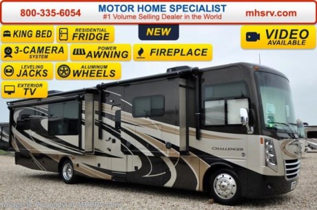 /SOLD 9/28/15 MS
#1 Volume Selling Motor Home Dealer &amp; Thor Motor Coach Dealer in the World.  &lt;object width=&quot;400&quot; height=&quot;300&quot;&gt;&lt;param name=&quot;movie&quot; value=&quot;//www.youtube.com/v/bN591K_alkM?hl=en_US&amp;amp;version=3&quot;&gt;&lt;/param&gt;&lt;param name=&quot;allowFullScreen&quot; value=&quot;true&quot;&gt;&lt;/param&gt;&lt;param name=&quot;allowscriptaccess&quot; value=&quot;always&quot;&gt;&lt;/param&gt;&lt;embed src=&quot;//www.youtube.com/v/bN591K_alkM?hl=en_US&amp;amp;version=3&quot; type=&quot;application/x-shockwave-flash&quot; width=&quot;400&quot; height=&quot;300&quot; allowscriptaccess=&quot;always&quot; allowfullscreen=&quot;true&quot;&gt;&lt;/embed&gt;&lt;/object&gt;  MSRP $180,856. This luxury RV measures approximately 38 feet 1 inch in length and features (3) slide-out rooms, free standing dinette, sofa with air bed, fireplace, a 40&quot; LCD TV with sound bar, frameless windows, Flex-steel driver and passenger&#39;s chairs, detachable shore cord, 100 gallon fresh water tank, exterior speakers, LED lighting, beautiful decor, residential refrigerator, 1800 Watt inverter and bedroom TV. Optional equipment includes the beautiful full body paint exterior, frameless dual pane windows and a 3-burner range with oven. The all new 2016 Thor Motor Coach Challenger also features one of the most impressive lists of standard equipment in the RV industry including a Ford Triton V-10 engine, 5-speed automatic transmission, 22-Series ford chassis with aluminum wheels, fully automatic hydraulic leveling system, electric overhead Hide-Away Bunk, electric patio awning with LED lighting, side hinged baggage doors, exterior entertainment package, iPod docking station, DVD, LCD TVs, day/night shades, solid surface kitchen counter, dual roof A/C units, 5500 Onan generator, gas/electric water heater, heated and enclosed holding tanks and the RAPID CAMP remote system. Rapid Camp allows you to operate your slide-out room, generator, leveling jacks when applicable, power awning, selective lighting and more all from a touchscreen remote control. A few new features for 2016 include your choice of two beautiful high gloss glazed wood packages, 22 cf. residential refrigerator, roller shades in the cab area, 32 inch TVs in the bedroom, new solid surface kitchen counter and much more. For additional information, brochures, and videos please visit Motor Home Specialist at MHSRV .com or Call 800-335-6054. At Motor Home Specialist we DO NOT charge any prep or orientation fees like you will find at other dealerships. All sale prices include a 200 point inspection, interior and exterior wash &amp; detail of vehicle, a thorough coach orientation with an MHSRV technician, an RV Starter&#39;s kit, a night stay in our delivery park featuring landscaped and covered pads with full hook-ups and much more. Free airport shuttle available with purchase for out-of-town buyers. Read From THOUSANDS of Testimonials at MHSRV .com and See What They Had to Say About Their Experience at Motor Home Specialist. WHY PAY MORE?...... WHY SETTLE FOR LESS?  &lt;object width=&quot;400&quot; height=&quot;300&quot;&gt;&lt;param name=&quot;movie&quot; value=&quot;//www.youtube.com/v/VZXdH99Xe00?hl=en_US&amp;amp;version=3&quot;&gt;&lt;/param&gt;&lt;param name=&quot;allowFullScreen&quot; value=&quot;true&quot;&gt;&lt;/param&gt;&lt;param name=&quot;allowscriptaccess&quot; value=&quot;always&quot;&gt;&lt;/param&gt;&lt;embed src=&quot;//www.youtube.com/v/VZXdH99Xe00?hl=en_US&amp;amp;version=3&quot; type=&quot;application/x-shockwave-flash&quot; width=&quot;400&quot; height=&quot;300&quot; allowscriptaccess=&quot;always&quot; allowfullscreen=&quot;true&quot;&gt;&lt;/embed&gt;&lt;/object&gt;