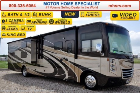 /SOLD 7/20/15 - TX
#1 Volume Selling Motor Home Dealer &amp; Thor Motor Coach Dealer in the World.  &lt;object width=&quot;400&quot; height=&quot;300&quot;&gt;&lt;param name=&quot;movie&quot; value=&quot;//www.youtube.com/v/bN591K_alkM?hl=en_US&amp;amp;version=3&quot;&gt;&lt;/param&gt;&lt;param name=&quot;allowFullScreen&quot; value=&quot;true&quot;&gt;&lt;/param&gt;&lt;param name=&quot;allowscriptaccess&quot; value=&quot;always&quot;&gt;&lt;/param&gt;&lt;embed src=&quot;//www.youtube.com/v/bN591K_alkM?hl=en_US&amp;amp;version=3&quot; type=&quot;application/x-shockwave-flash&quot; width=&quot;400&quot; height=&quot;300&quot; allowscriptaccess=&quot;always&quot; allowfullscreen=&quot;true&quot;&gt;&lt;/embed&gt;&lt;/object&gt;  MSRP $181,306. This luxury bunk model RV measures approximately 38 feet 1 inch in length and features (3) slide-out rooms, Dream Dinette, sofa with air bed, fireplace, a 40&quot; LCD TV with sound bar, frameless windows, Flex-steel driver and passenger&#39;s chairs, detachable shore cord, 100 gallon fresh water tank, exterior speakers, LED lighting, beautiful decor, residential refrigerator, 1800 Watt inverter and bedroom TV. Optional equipment includes the beautiful full body paint exterior, frameless dual pane windows and a 3-burner range with oven. The all new 2016 Thor Motor Coach Challenger also features one of the most impressive lists of standard equipment in the RV industry including a Ford Triton V-10 engine, 5-speed automatic transmission, 22-Series ford chassis with aluminum wheels, fully automatic hydraulic leveling system, electric overhead Hide-Away Bunk, electric patio awning with LED lighting, side hinged baggage doors, exterior entertainment package, iPod docking station, DVD, LCD TVs, day/night shades, solid surface kitchen counter, dual roof A/C units, 5500 Onan generator, gas/electric water heater, heated and enclosed holding tanks and the RAPID CAMP remote system. Rapid Camp allows you to operate your slide-out room, generator, leveling jacks when applicable, power awning, selective lighting and more all from a touchscreen remote control. A few new features for 2016 include your choice of two beautiful high gloss glazed wood packages, 22 cf. residential refrigerator, roller shades in the cab area, 32 inch TVs in the bedroom, new solid surface kitchen counter and much more. For additional information, brochures, and videos please visit Motor Home Specialist at MHSRV .com or Call 800-335-6054. At Motor Home Specialist we DO NOT charge any prep or orientation fees like you will find at other dealerships. All sale prices include a 200 point inspection, interior and exterior wash &amp; detail of vehicle, a thorough coach orientation with an MHSRV technician, an RV Starter&#39;s kit, a night stay in our delivery park featuring landscaped and covered pads with full hook-ups and much more. Free airport shuttle available with purchase for out-of-town buyers. Read From THOUSANDS of Testimonials at MHSRV .com and See What They Had to Say About Their Experience at Motor Home Specialist. WHY PAY MORE?...... WHY SETTLE FOR LESS?  &lt;object width=&quot;400&quot; height=&quot;300&quot;&gt;&lt;param name=&quot;movie&quot; value=&quot;//www.youtube.com/v/VZXdH99Xe00?hl=en_US&amp;amp;version=3&quot;&gt;&lt;/param&gt;&lt;param name=&quot;allowFullScreen&quot; value=&quot;true&quot;&gt;&lt;/param&gt;&lt;param name=&quot;allowscriptaccess&quot; value=&quot;always&quot;&gt;&lt;/param&gt;&lt;embed src=&quot;//www.youtube.com/v/VZXdH99Xe00?hl=en_US&amp;amp;version=3&quot; type=&quot;application/x-shockwave-flash&quot; width=&quot;400&quot; height=&quot;300&quot; allowscriptaccess=&quot;always&quot; allowfullscreen=&quot;true&quot;&gt;&lt;/embed&gt;&lt;/object&gt;