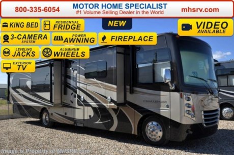 /GA 12/11/15 &lt;a href=&quot;http://www.mhsrv.com/thor-motor-coach/&quot;&gt;&lt;img src=&quot;http://www.mhsrv.com/images/sold-thor.jpg&quot; width=&quot;383&quot; height=&quot;141&quot; border=&quot;0&quot;/&gt;&lt;/a&gt;
Receive a $1,000 VISA Gift Card with purchase from Motor Home Specialist. Offer Ends Dec. 31st, 2015. (Must Take Delivery Before Dec 31st. Deadline.)  *#1 Volume Selling Motor Home Dealer &amp; Thor Motor Coach Dealer in the World.  &lt;object width=&quot;400&quot; height=&quot;300&quot;&gt;&lt;param name=&quot;movie&quot; value=&quot;//www.youtube.com/v/bN591K_alkM?hl=en_US&amp;amp;version=3&quot;&gt;&lt;/param&gt;&lt;param name=&quot;allowFullScreen&quot; value=&quot;true&quot;&gt;&lt;/param&gt;&lt;param name=&quot;allowscriptaccess&quot; value=&quot;always&quot;&gt;&lt;/param&gt;&lt;embed src=&quot;//www.youtube.com/v/bN591K_alkM?hl=en_US&amp;amp;version=3&quot; type=&quot;application/x-shockwave-flash&quot; width=&quot;400&quot; height=&quot;300&quot; allowscriptaccess=&quot;always&quot; allowfullscreen=&quot;true&quot;&gt;&lt;/embed&gt;&lt;/object&gt;  MSRP $182,319. This luxury RV measures approximately 38 feet 1 inch in length and features (3) slide-out rooms, free standing dinette, sofa with air bed, fireplace, a 40&quot; LCD TV with sound bar, frameless windows, Flex-steel driver and passenger&#39;s chairs, detachable shore cord, 100 gallon fresh water tank, exterior speakers, LED lighting, beautiful decor, residential refrigerator, 1800 Watt inverter and bedroom TV. Optional equipment includes the beautiful full body paint exterior, leatherette theater seats, frameless dual pane windows and a 3-burner range with oven. The all new 2016 Thor Motor Coach Challenger also features one of the most impressive lists of standard equipment in the RV industry including a Ford Triton V-10 engine, 5-speed automatic transmission, 22-Series ford chassis with aluminum wheels, fully automatic hydraulic leveling system, electric overhead Hide-Away Bunk, electric patio awning with LED lighting, side hinged baggage doors, exterior entertainment package, iPod docking station, DVD, LCD TVs, day/night shades, solid surface kitchen counter, dual roof A/C units, 5500 Onan generator, gas/electric water heater, heated and enclosed holding tanks and the RAPID CAMP remote system. Rapid Camp allows you to operate your slide-out room, generator, leveling jacks when applicable, power awning, selective lighting and more all from a touchscreen remote control. A few new features for 2016 include your choice of two beautiful high gloss glazed wood packages, 22 cf. residential refrigerator, roller shades in the cab area, 32 inch TVs in the bedroom, new solid surface kitchen counter and much more. For additional information, brochures, and videos please visit Motor Home Specialist at MHSRV .com or Call 800-335-6054. At Motor Home Specialist we DO NOT charge any prep or orientation fees like you will find at other dealerships. All sale prices include a 200 point inspection, interior and exterior wash &amp; detail of vehicle, a thorough coach orientation with an MHSRV technician, an RV Starter&#39;s kit, a night stay in our delivery park featuring landscaped and covered pads with full hook-ups and much more. Free airport shuttle available with purchase for out-of-town buyers. Read From THOUSANDS of Testimonials at MHSRV .com and See What They Had to Say About Their Experience at Motor Home Specialist. WHY PAY MORE?...... WHY SETTLE FOR LESS?  &lt;object width=&quot;400&quot; height=&quot;300&quot;&gt;&lt;param name=&quot;movie&quot; value=&quot;//www.youtube.com/v/VZXdH99Xe00?hl=en_US&amp;amp;version=3&quot;&gt;&lt;/param&gt;&lt;param name=&quot;allowFullScreen&quot; value=&quot;true&quot;&gt;&lt;/param&gt;&lt;param name=&quot;allowscriptaccess&quot; value=&quot;always&quot;&gt;&lt;/param&gt;&lt;embed src=&quot;//www.youtube.com/v/VZXdH99Xe00?hl=en_US&amp;amp;version=3&quot; type=&quot;application/x-shockwave-flash&quot; width=&quot;400&quot; height=&quot;300&quot; allowscriptaccess=&quot;always&quot; allowfullscreen=&quot;true&quot;&gt;&lt;/embed&gt;&lt;/object&gt;
