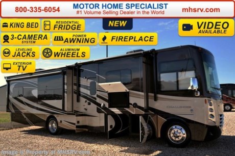 /TN 11-24-15 &lt;a href=&quot;http://www.mhsrv.com/thor-motor-coach/&quot;&gt;&lt;img src=&quot;http://www.mhsrv.com/images/sold-thor.jpg&quot; width=&quot;383&quot; height=&quot;141&quot; border=&quot;0&quot;/&gt;&lt;/a&gt;
*#1 Volume Selling Motor Home Dealer &amp; Thor Motor Coach Dealer in the World.  &lt;object width=&quot;400&quot; height=&quot;300&quot;&gt;&lt;param name=&quot;movie&quot; value=&quot;//www.youtube.com/v/bN591K_alkM?hl=en_US&amp;amp;version=3&quot;&gt;&lt;/param&gt;&lt;param name=&quot;allowFullScreen&quot; value=&quot;true&quot;&gt;&lt;/param&gt;&lt;param name=&quot;allowscriptaccess&quot; value=&quot;always&quot;&gt;&lt;/param&gt;&lt;embed src=&quot;//www.youtube.com/v/bN591K_alkM?hl=en_US&amp;amp;version=3&quot; type=&quot;application/x-shockwave-flash&quot; width=&quot;400&quot; height=&quot;300&quot; allowscriptaccess=&quot;always&quot; allowfullscreen=&quot;true&quot;&gt;&lt;/embed&gt;&lt;/object&gt;  MSRP $182,319. This luxury RV measures approximately 38 feet 1 inch in length and features (3) slide-out rooms, free standing dinette, sofa with air bed, fireplace, a 40&quot; LCD TV with sound bar, frameless windows, Flex-steel driver and passenger&#39;s chairs, detachable shore cord, 100 gallon fresh water tank, exterior speakers, LED lighting, beautiful decor, residential refrigerator, 1800 Watt inverter and bedroom TV. Optional equipment includes the beautiful full body paint exterior, leatherette theater seats, frameless dual pane windows and a 3-burner range with oven. The all new 2016 Thor Motor Coach Challenger also features one of the most impressive lists of standard equipment in the RV industry including a Ford Triton V-10 engine, 5-speed automatic transmission, 22-Series ford chassis with aluminum wheels, fully automatic hydraulic leveling system, electric overhead Hide-Away Bunk, electric patio awning with LED lighting, side hinged baggage doors, exterior entertainment package, iPod docking station, DVD, LCD TVs, day/night shades, solid surface kitchen counter, dual roof A/C units, 5500 Onan generator, gas/electric water heater, heated and enclosed holding tanks and the RAPID CAMP remote system. Rapid Camp allows you to operate your slide-out room, generator, leveling jacks when applicable, power awning, selective lighting and more all from a touchscreen remote control. A few new features for 2016 include your choice of two beautiful high gloss glazed wood packages, 22 cf. residential refrigerator, roller shades in the cab area, 32 inch TVs in the bedroom, new solid surface kitchen counter and much more. For additional information, brochures, and videos please visit Motor Home Specialist at MHSRV .com or Call 800-335-6054. At Motor Home Specialist we DO NOT charge any prep or orientation fees like you will find at other dealerships. All sale prices include a 200 point inspection, interior and exterior wash &amp; detail of vehicle, a thorough coach orientation with an MHSRV technician, an RV Starter&#39;s kit, a night stay in our delivery park featuring landscaped and covered pads with full hook-ups and much more. Free airport shuttle available with purchase for out-of-town buyers. Read From THOUSANDS of Testimonials at MHSRV .com and See What They Had to Say About Their Experience at Motor Home Specialist. WHY PAY MORE?...... WHY SETTLE FOR LESS?  &lt;object width=&quot;400&quot; height=&quot;300&quot;&gt;&lt;param name=&quot;movie&quot; value=&quot;//www.youtube.com/v/VZXdH99Xe00?hl=en_US&amp;amp;version=3&quot;&gt;&lt;/param&gt;&lt;param name=&quot;allowFullScreen&quot; value=&quot;true&quot;&gt;&lt;/param&gt;&lt;param name=&quot;allowscriptaccess&quot; value=&quot;always&quot;&gt;&lt;/param&gt;&lt;embed src=&quot;//www.youtube.com/v/VZXdH99Xe00?hl=en_US&amp;amp;version=3&quot; type=&quot;application/x-shockwave-flash&quot; width=&quot;400&quot; height=&quot;300&quot; allowscriptaccess=&quot;always&quot; allowfullscreen=&quot;true&quot;&gt;&lt;/embed&gt;&lt;/object&gt;