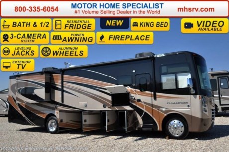 /SOLD 6/17/2016      *#1 Volume Selling Motor Home Dealer &amp; Thor Motor Coach Dealer in the World.  &lt;object width=&quot;400&quot; height=&quot;300&quot;&gt;&lt;param name=&quot;movie&quot; value=&quot;//www.youtube.com/v/bN591K_alkM?hl=en_US&amp;amp;version=3&quot;&gt;&lt;/param&gt;&lt;param name=&quot;allowFullScreen&quot; value=&quot;true&quot;&gt;&lt;/param&gt;&lt;param name=&quot;allowscriptaccess&quot; value=&quot;always&quot;&gt;&lt;/param&gt;&lt;embed src=&quot;//www.youtube.com/v/bN591K_alkM?hl=en_US&amp;amp;version=3&quot; type=&quot;application/x-shockwave-flash&quot; width=&quot;400&quot; height=&quot;300&quot; allowscriptaccess=&quot;always&quot; allowfullscreen=&quot;true&quot;&gt;&lt;/embed&gt;&lt;/object&gt;  MSRP $178,156. This luxury bath &amp; 1/2 model RV measures approximately 38 feet 1 inch in length and features (2) slide-out rooms, king size bed, Dream Dinette, sofa with sleeper, fireplace, a 40&quot; LCD TV with sound bar, frameless windows, Flex-steel driver and passenger&#39;s chairs, detachable shore cord, 100 gallon fresh water tank, exterior speakers, LED lighting, beautiful decor, residential refrigerator, 1800 Watt inverter and bedroom TV. Optional equipment includes the beautiful full body paint exterior, frameless dual pane windows and a 3-burner range with oven. The all new 2016 Thor Motor Coach Challenger also features one of the most impressive lists of standard equipment in the RV industry including a Ford Triton V-10 engine, 22-Series ford chassis with aluminum wheels, fully automatic hydraulic leveling system, electric overhead Hide-Away Bunk, electric patio awning with LED lighting, side hinged baggage doors, exterior entertainment package, iPod docking station, DVD, LCD TVs, day/night shades, solid surface kitchen counter, dual roof A/C units, 5500 Onan generator, gas/electric water heater, heated and enclosed holding tanks and the RAPID CAMP remote system. Rapid Camp allows you to operate your slide-out room, generator, leveling jacks when applicable, power awning, selective lighting and more all from a touchscreen remote control. A few new features for 2016 include your choice of two beautiful high gloss glazed wood packages, 22 cf. residential refrigerator, roller shades in the cab area, 32 inch TVs in the bedroom, new solid surface kitchen counter and much more. For additional information, brochures, and videos please visit Motor Home Specialist at MHSRV .com or Call 800-335-6054. At Motor Home Specialist we DO NOT charge any prep or orientation fees like you will find at other dealerships. All sale prices include a 200 point inspection, interior and exterior wash &amp; detail of vehicle, a thorough coach orientation with an MHSRV technician, an RV Starter&#39;s kit, a night stay in our delivery park featuring landscaped and covered pads with full hook-ups and much more. Free airport shuttle available with purchase for out-of-town buyers. Read From THOUSANDS of Testimonials at MHSRV .com and See What They Had to Say About Their Experience at Motor Home Specialist. WHY PAY MORE?...... WHY SETTLE FOR LESS?  &lt;object width=&quot;400&quot; height=&quot;300&quot;&gt;&lt;param name=&quot;movie&quot; value=&quot;//www.youtube.com/v/VZXdH99Xe00?hl=en_US&amp;amp;version=3&quot;&gt;&lt;/param&gt;&lt;param name=&quot;allowFullScreen&quot; value=&quot;true&quot;&gt;&lt;/param&gt;&lt;param name=&quot;allowscriptaccess&quot; value=&quot;always&quot;&gt;&lt;/param&gt;&lt;embed src=&quot;//www.youtube.com/v/VZXdH99Xe00?hl=en_US&amp;amp;version=3&quot; type=&quot;application/x-shockwave-flash&quot; width=&quot;400&quot; height=&quot;300&quot; allowscriptaccess=&quot;always&quot; allowfullscreen=&quot;true&quot;&gt;&lt;/embed&gt;&lt;/object&gt;