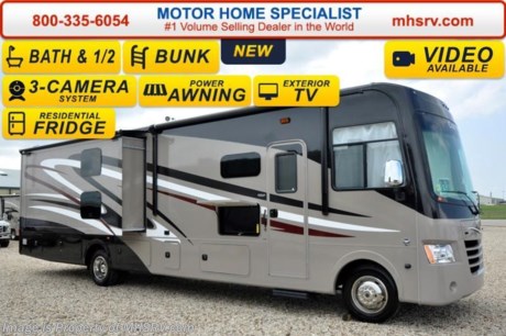 /NC &lt;a href=&quot;http://www.mhsrv.com/coachmen-rv/&quot;&gt;&lt;img src=&quot;http://www.mhsrv.com/images/sold-coachmen.jpg&quot; width=&quot;383&quot; height=&quot;141&quot; border=&quot;0&quot;/&gt;&lt;/a&gt;
Family Owned &amp; Operated and the #1 Volume Selling Motor Home Dealer in the World as well as the #1 Coachmen Dealer in the World. &lt;iframe width=&quot;400&quot; height=&quot;300&quot; src=&quot;https://www.youtube.com/embed/sYHR4QtB5TY&quot; frameborder=&quot;0&quot; allowfullscreen&gt;&lt;/iframe&gt; 
MSRP $137,967 - New 2016 Coachmen Mirada Model 35BH bath &amp; 1/2 bunk model. It measures approximately 36 feet 10 inches in length. Options include the Honey Glazed Maple wood package, valve stem extensions, (2) bunk TVs, bedroom TV/DVD player, power drop down bunk, residential vinyl floor, mattress upgrade, stainless steel appliance package, frameless windows, side cameras, power heated mirrors, gas/electric water heater, exterior entertainment center and the Travel Easy Roadside Assistance. Standards include a 5.5 Onan generator, ball bearing drawer guides, reclining/swivel pilot seats, power windshield shade, pass-thru storage, power patio awning, automatic leveling jacks, back up camera, ceramic tile back-splash, large bedroom TV and much more. For additional coach information, brochure, window sticker, videos, photos, Mirada customer reviews &amp; testimonials please visit Motor Home Specialist at MHSRV .com or call 800-335-6054. At Motor Home Specialist we DO NOT charge any prep or orientation fees like you will find at other dealerships. All sale prices include a 200 point inspection, interior and exterior wash &amp; detail of vehicle, a thorough coach orientation with an MHS technician, an RV Starter&#39;s kit, a night stay in our delivery park featuring landscaped and covered pads with full hook-ups and much more. Free airport shuttle available with purchase for out-of-town buyers. WHY PAY MORE?... WHY SETTLE FOR LESS? 