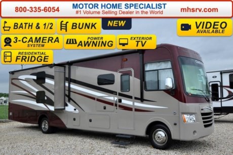 /sd 6/19/15 &lt;a href=&quot;http://www.mhsrv.com/coachmen-rv/&quot;&gt;&lt;img src=&quot;http://www.mhsrv.com/images/sold-coachmen.jpg&quot; width=&quot;383&quot; height=&quot;141&quot; border=&quot;0&quot;/&gt;&lt;/a&gt;
Family Owned &amp; Operated and the #1 Volume Selling Motor Home Dealer in the World as well as the #1 Coachmen Dealer in the World. &lt;iframe width=&quot;400&quot; height=&quot;300&quot; src=&quot;https://www.youtube.com/embed/sYHR4QtB5TY&quot; frameborder=&quot;0&quot; allowfullscreen&gt;&lt;/iframe&gt; 
MSRP $137,524 - New 2016 Coachmen Mirada Model 35BH bath &amp; 1/2 bunk model. It measures approximately 36 feet 10 inches in length. Options include valve stem extensions, (2) bunk TVs, bedroom TV/DVD player, power drop down bunk, residential vinyl floor, mattress upgrade, stainless steel appliance package, frame-less windows, side cameras, power heated mirrors, gas/electric water heater, exterior entertainment center and the Travel Easy Roadside Assistance. Standards include a 5.5 Onan generator, ball bearing drawer guides, reclining/swivel pilot seats, power windshield shade, pass-thru storage, power patio awning, automatic leveling jacks, back up camera, ceramic tile back-splash, large bedroom TV and much more. For additional coach information, brochure, window sticker, videos, photos, Mirada customer reviews &amp; testimonials please visit Motor Home Specialist at MHSRV .com or call 800-335-6054. At Motor Home Specialist we DO NOT charge any prep or orientation fees like you will find at other dealerships. All sale prices include a 200 point inspection, interior and exterior wash &amp; detail of vehicle, a thorough coach orientation with an MHS technician, an RV Starter&#39;s kit, a night stay in our delivery park featuring landscaped and covered pads with full hook-ups and much more. Free airport shuttle available with purchase for out-of-town buyers. WHY PAY MORE?... WHY SETTLE FOR LESS? 
