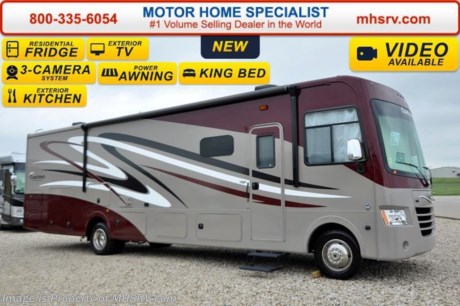 /TX 9-1-15 &lt;a href=&quot;http://www.mhsrv.com/coachmen-rv/&quot;&gt;&lt;img src=&quot;http://www.mhsrv.com/images/sold-coachmen.jpg&quot; width=&quot;383&quot; height=&quot;141&quot; border=&quot;0&quot;/&gt;&lt;/a&gt;
World&#39;s RV Show Sale Priced Now Through Sept 12, 2015. Call 800-335-6054 for Details. Family Owned &amp; Operated and the #1 Volume Selling Motor Home Dealer in the World as well as the #1 Coachmen Dealer in the World. &lt;iframe width=&quot;400&quot; height=&quot;300&quot; src=&quot;https://www.youtube.com/embed/sYHR4QtB5TY&quot; frameborder=&quot;0&quot; allowfullscreen&gt;&lt;/iframe&gt;  
MSRP $134,757 - New 2016 Coachmen Mirada Model 35KB. It measures approximately 36 feet 10 inches in length. Options include valve stem extensions, bedroom TV/DVD player, exterior kitchen, power drop down bunk, residential vinyl floor, mattress upgrade, stainless steel appliance package, frameless windows, side cameras, power heated mirrors, gas/electric water heater, exterior entertainment center and the Travel Easy Roadside Assistance. Standards include a 5.5 Onan generator, ball bearing drawer guides, reclining/swivel pilot seats, power windshield shade, pass-thru storage, power patio awning, automatic leveling jacks, back up camera, ceramic tile back-splash, large bedroom TV and much more. For additional coach information, brochure, window sticker, videos, photos, Mirada customer reviews &amp; testimonials please visit Motor Home Specialist at MHSRV .com or call 800-335-6054. At Motor Home Specialist we DO NOT charge any prep or orientation fees like you will find at other dealerships. All sale prices include a 200 point inspection, interior and exterior wash &amp; detail of vehicle, a thorough coach orientation with an MHS technician, an RV Starter&#39;s kit, a night stay in our delivery park featuring landscaped and covered pads with full hook-ups and much more. Free airport shuttle available with purchase for out-of-town buyers. WHY PAY MORE?... WHY SETTLE FOR LESS? 