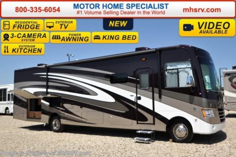 /TX 5/11/15 &lt;a href=&quot;http://www.mhsrv.com/coachmen-rv/&quot;&gt;&lt;img src=&quot;http://www.mhsrv.com/images/sold-coachmen.jpg&quot; width=&quot;383&quot; height=&quot;141&quot; border=&quot;0&quot;/&gt;&lt;/a&gt;
Family Owned &amp; Operated and the #1 Volume Selling Motor Home Dealer in the World as well as the #1 Coachmen Dealer in the World. &lt;object width=&quot;400&quot; height=&quot;300&quot;&gt;&lt;param name=&quot;movie&quot; value=&quot;//www.youtube.com/v/Bka_R_kS_Hg?version=3&amp;amp;hl=en_US&quot;&gt;&lt;/param&gt;&lt;param name=&quot;allowFullScreen&quot; value=&quot;true&quot;&gt;&lt;/param&gt;&lt;param name=&quot;allowscriptaccess&quot; value=&quot;always&quot;&gt;&lt;/param&gt;&lt;embed src=&quot;//www.youtube.com/v/Bka_R_kS_Hg?version=3&amp;amp;hl=en_US&quot; type=&quot;application/x-shockwave-flash&quot; width=&quot;400&quot; height=&quot;300&quot; allowscriptaccess=&quot;always&quot; allowfullscreen=&quot;true&quot;&gt;&lt;/embed&gt;&lt;/object&gt; 
MSRP $145,384 - New 2016 Coachmen Mirada Model 35KB. It measures approximately 36 feet 10 inches in length. Options include the beautiful full body paint exterior, Honey Glazed Maple, Diamond Shield paint protection, valve stem extensions, bedroom TV/DVD player, exterior kitchen, power drop down bunk, residential vinyl floor, mattress upgrade, stainless steel appliance package, frameless windows, side cameras, power heated mirrors, gas/electric water heater, exterior entertainment center and the Travel Easy Roadside Assistance. Standards include a 5.5 Onan generator, ball bearing drawer guides, reclining/swivel pilot seats, power windshield shade, pass-thru storage, power patio awning, automatic leveling jacks, back up camera, ceramic tile back-splash, large bedroom TV and much more. For additional coach information, brochure, window sticker, videos, photos, Mirada customer reviews &amp; testimonials please visit Motor Home Specialist at MHSRV .com or call 800-335-6054. At Motor Home Specialist we DO NOT charge any prep or orientation fees like you will find at other dealerships. All sale prices include a 200 point inspection, interior and exterior wash &amp; detail of vehicle, a thorough coach orientation with an MHS technician, an RV Starter&#39;s kit, a night stay in our delivery park featuring landscaped and covered pads with full hook-ups and much more. Free airport shuttle available with purchase for out-of-town buyers. WHY PAY MORE?... WHY SETTLE FOR LESS? 