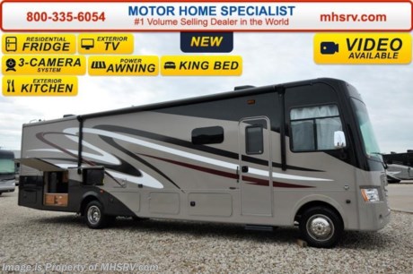/OK 9-1-15 &lt;a href=&quot;http://www.mhsrv.com/coachmen-rv/&quot;&gt;&lt;img src=&quot;http://www.mhsrv.com/images/sold-coachmen.jpg&quot; width=&quot;383&quot; height=&quot;141&quot; border=&quot;0&quot;/&gt;&lt;/a&gt;
World&#39;s RV Show Sale Priced Now Through Sept 12, 2015. Call 800-335-6054 for Details. Family Owned &amp; Operated and the #1 Volume Selling Motor Home Dealer in the World as well as the #1 Coachmen Dealer in the World. &lt;iframe width=&quot;400&quot; height=&quot;300&quot; src=&quot;https://www.youtube.com/embed/sYHR4QtB5TY&quot; frameborder=&quot;0&quot; allowfullscreen&gt;&lt;/iframe&gt; 
MSRP $135,199 - New 2016 Coachmen Mirada Model 35KB. It measures approximately 36 feet 10 inches in length. Options include valve stem extensions, bedroom TV/DVD player, exterior kitchen, power drop down bunk, residential vinyl floor, mattress upgrade, stainless steel appliance package, frameless windows, side cameras, power heated mirrors, gas/electric water heater, exterior entertainment center and the Travel Easy Roadside Assistance. Standards include a 5.5 Onan generator, ball bearing drawer guides, reclining/swivel pilot seats, power windshield shade, pass-thru storage, power patio awning, automatic leveling jacks, back up camera, ceramic tile back-splash, large bedroom TV and much more. For additional coach information, brochure, window sticker, videos, photos, Mirada customer reviews &amp; testimonials please visit Motor Home Specialist at MHSRV .com or call 800-335-6054. At Motor Home Specialist we DO NOT charge any prep or orientation fees like you will find at other dealerships. All sale prices include a 200 point inspection, interior and exterior wash &amp; detail of vehicle, a thorough coach orientation with an MHS technician, an RV Starter&#39;s kit, a night stay in our delivery park featuring landscaped and covered pads with full hook-ups and much more. Free airport shuttle available with purchase for out-of-town buyers. WHY PAY MORE?... WHY SETTLE FOR LESS? 