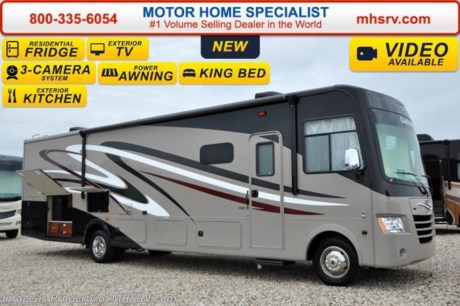 /SOLD - 7/16/15- TX
Family Owned &amp; Operated and the #1 Volume Selling Motor Home Dealer in the World as well as the #1 Coachmen Dealer in the World. &lt;iframe width=&quot;400&quot; height=&quot;300&quot; src=&quot;https://www.youtube.com/embed/sYHR4QtB5TY&quot; frameborder=&quot;0&quot; allowfullscreen&gt;&lt;/iframe&gt; 
MSRP $134,757 - New 2016 Coachmen Mirada Model 35KB. It measures approximately 36 feet 10 inches in length. Options include valve stem extensions, bedroom TV/DVD player, exterior kitchen, power drop down bunk, residential vinyl floor, mattress upgrade, stainless steel appliance package, frameless windows, side cameras, power heated mirrors, gas/electric water heater, exterior entertainment center and the Travel Easy Roadside Assistance. Standards include a 5.5 Onan generator, ball bearing drawer guides, reclining/swivel pilot seats, power windshield shade, pass-thru storage, power patio awning, automatic leveling jacks, back up camera, tile back-splash, large bedroom TV and much more. For additional coach information, brochure, window sticker, videos, photos, Mirada customer reviews &amp; testimonials please visit Motor Home Specialist at MHSRV .com or call 800-335-6054. At Motor Home Specialist we DO NOT charge any prep or orientation fees like you will find at other dealerships. All sale prices include a 200 point inspection, interior and exterior wash &amp; detail of vehicle, a thorough coach orientation with an MHS technician, an RV Starter&#39;s kit, a night stay in our delivery park featuring landscaped and covered pads with full hook-ups and much more. Free airport shuttle available with purchase for out-of-town buyers. WHY PAY MORE?... WHY SETTLE FOR LESS? 